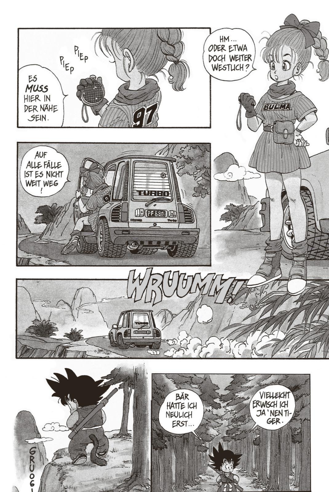 Beispielinhalt (Bild) Dragon Ball Massiv 1