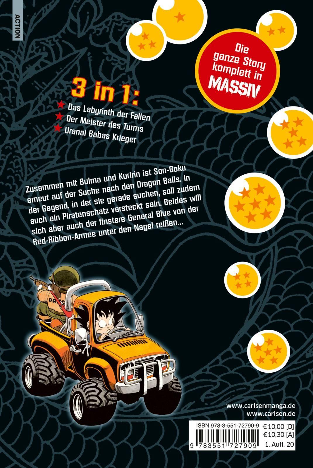Rückseitencover Dragon Ball Massiv 3