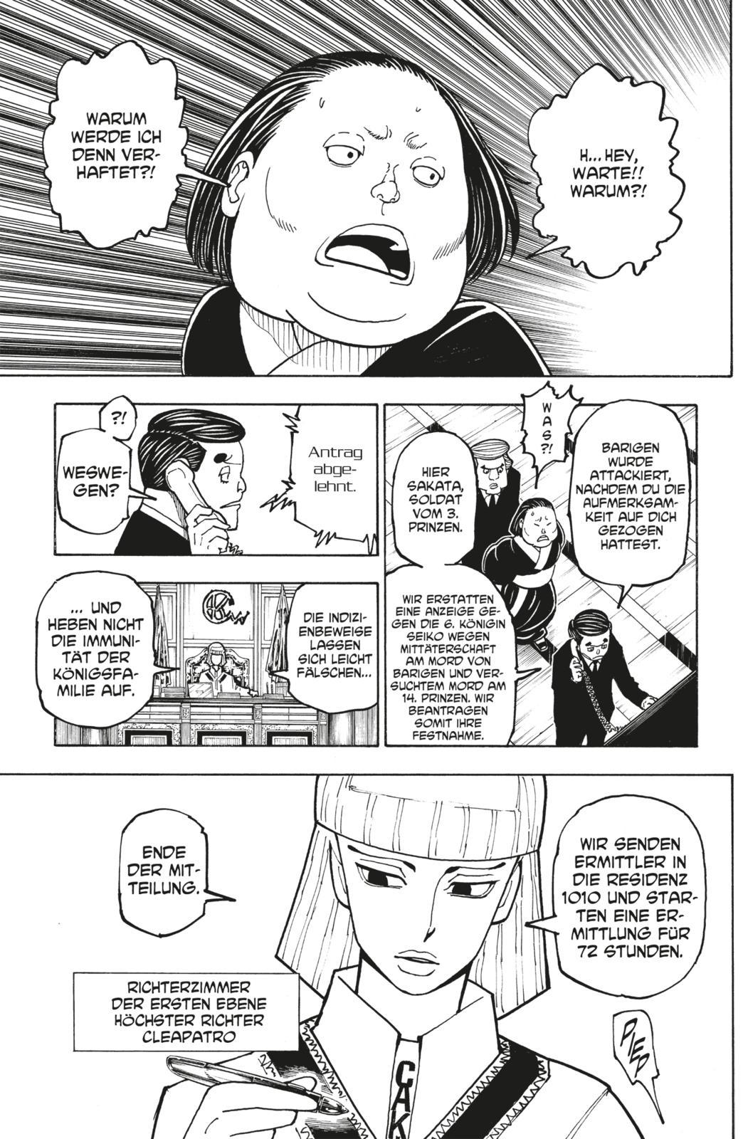 Beispielinhalt (Bild) Hunter X Hunter 36