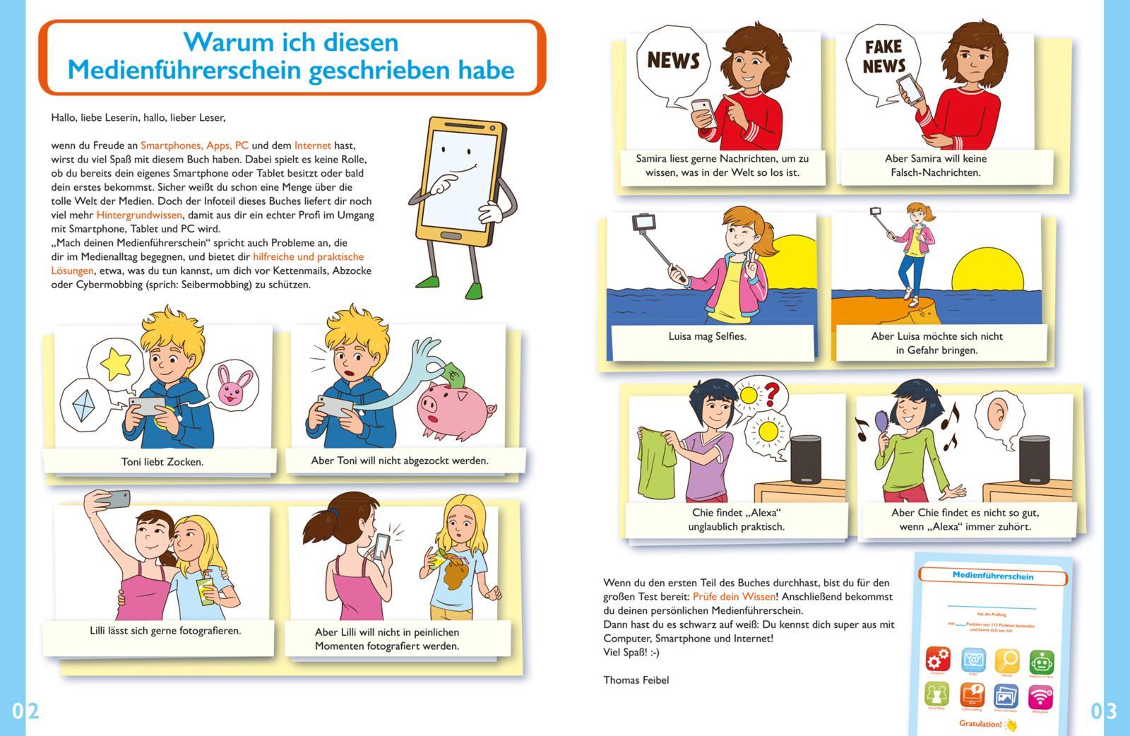 Beispielinhalt (Bild) Mach deinen Medienführerschein