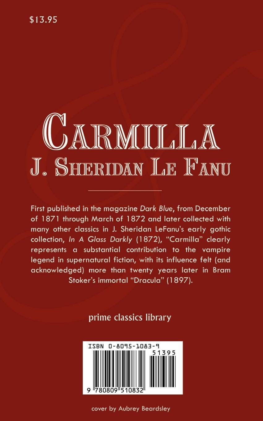 Rückseitencover Carmilla