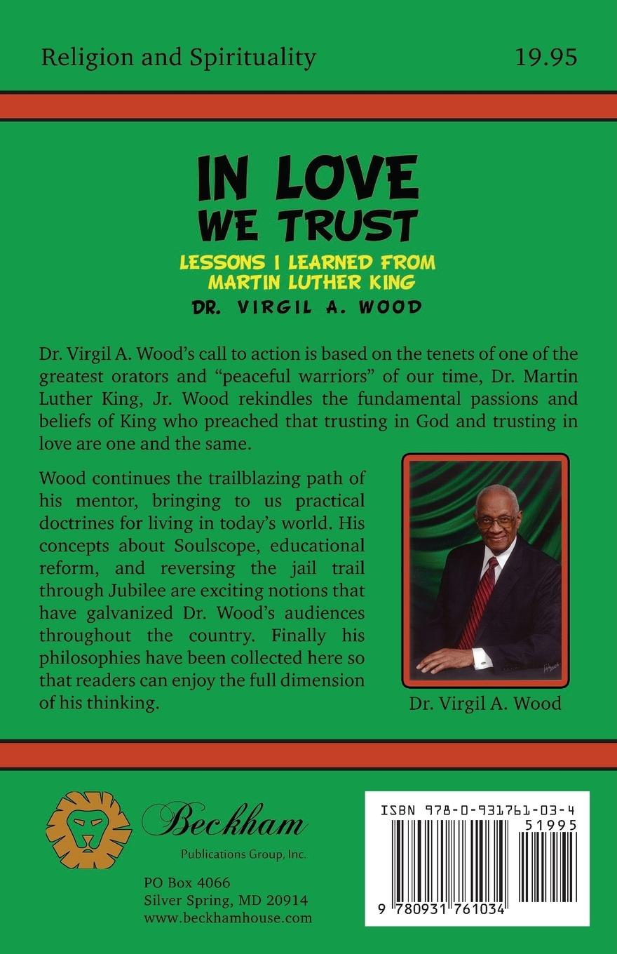 Rückseitencover In Love We Trust