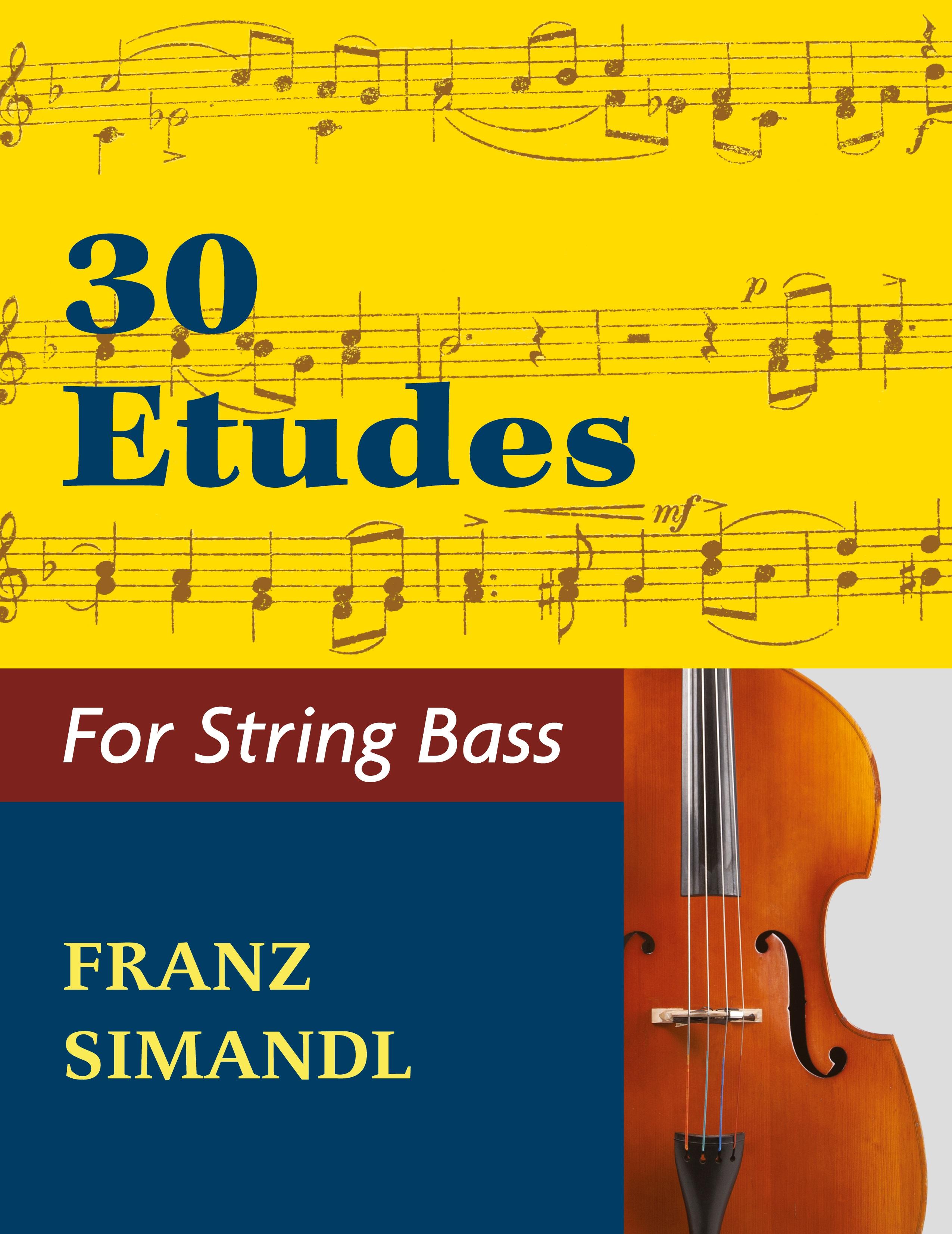 Vorderes Coverbild 30 Etudes for the String Bass