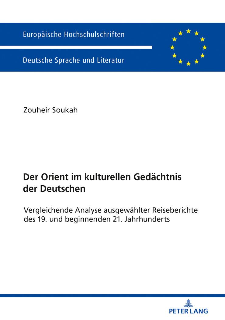 Vorderes Coverbild Der Orient im kulturellen Gedächtnis der Deutschen