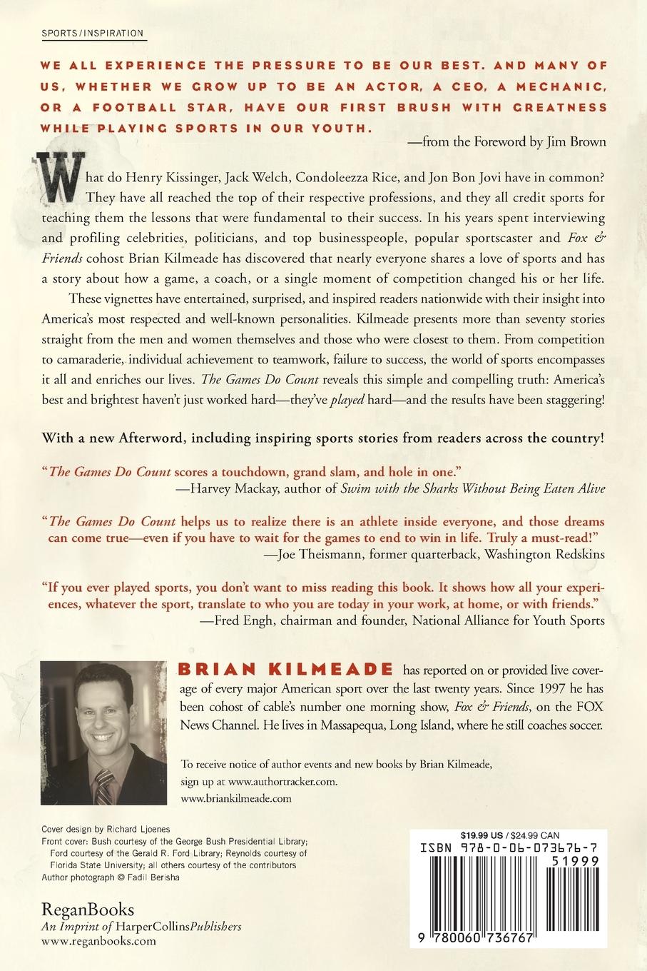 Rückseitencover The Games Do Count