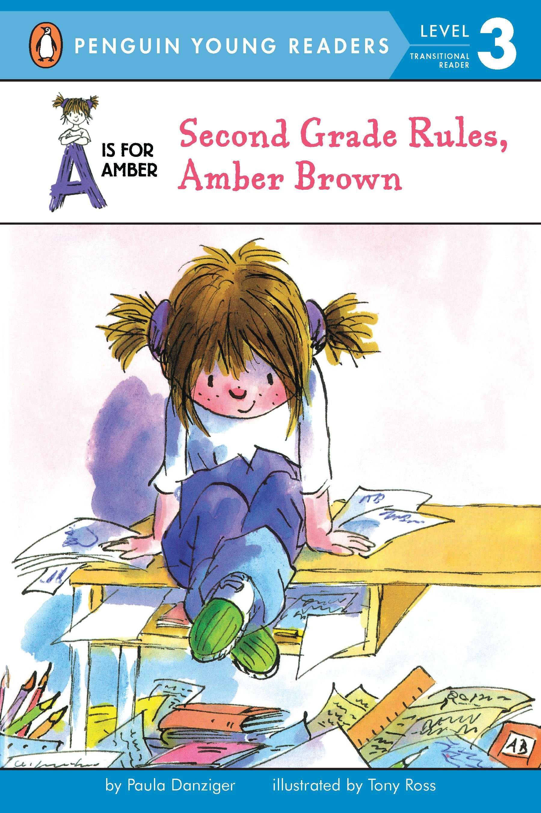 Vorderes Coverbild Second Grade Rules, Amber Brown