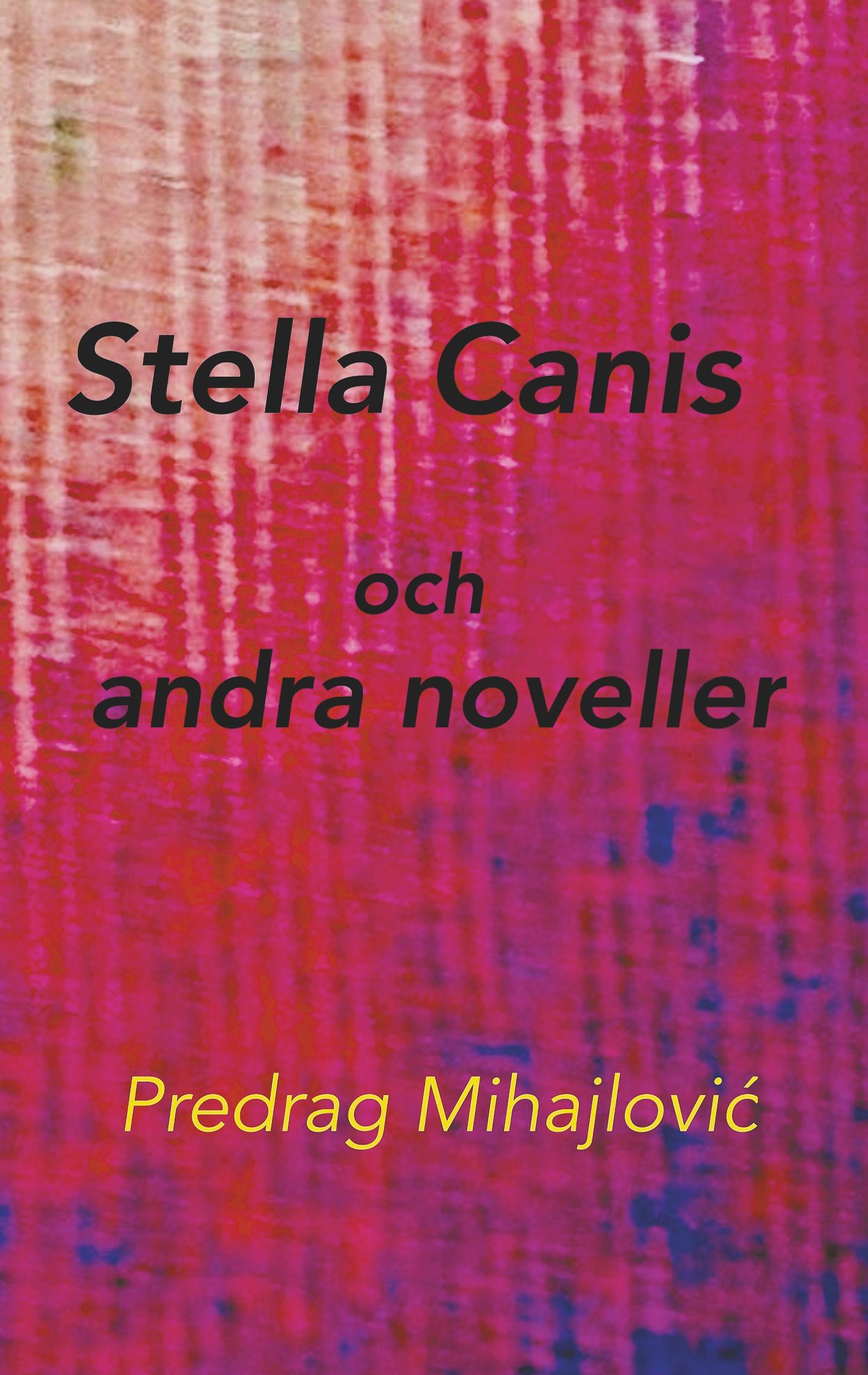 Vorderes Coverbild Stella Canis och andra noveller