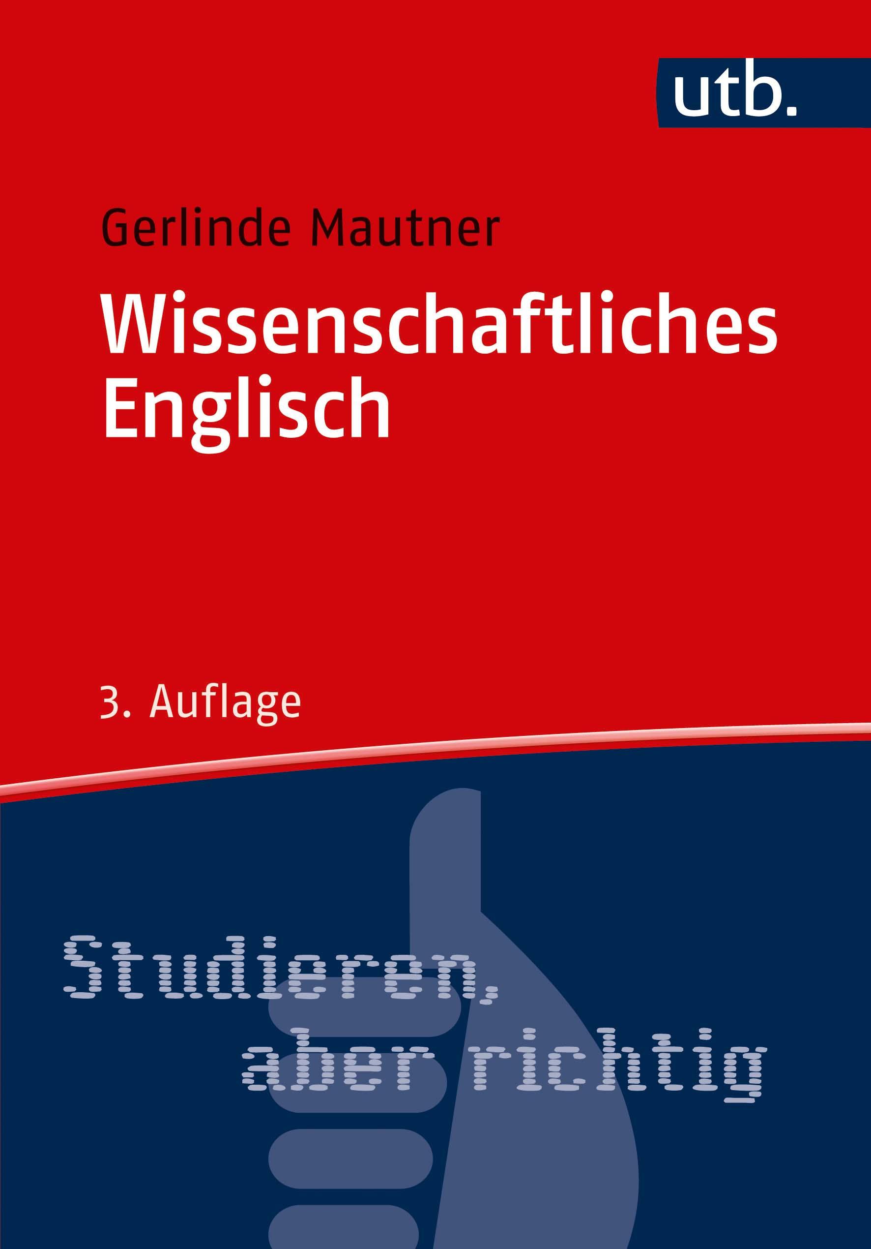 Vorderes Coverbild Wissenschaftliches Englisch