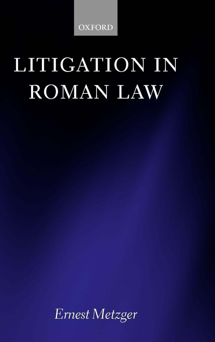 Vorderes Coverbild Litigation in Roman Law