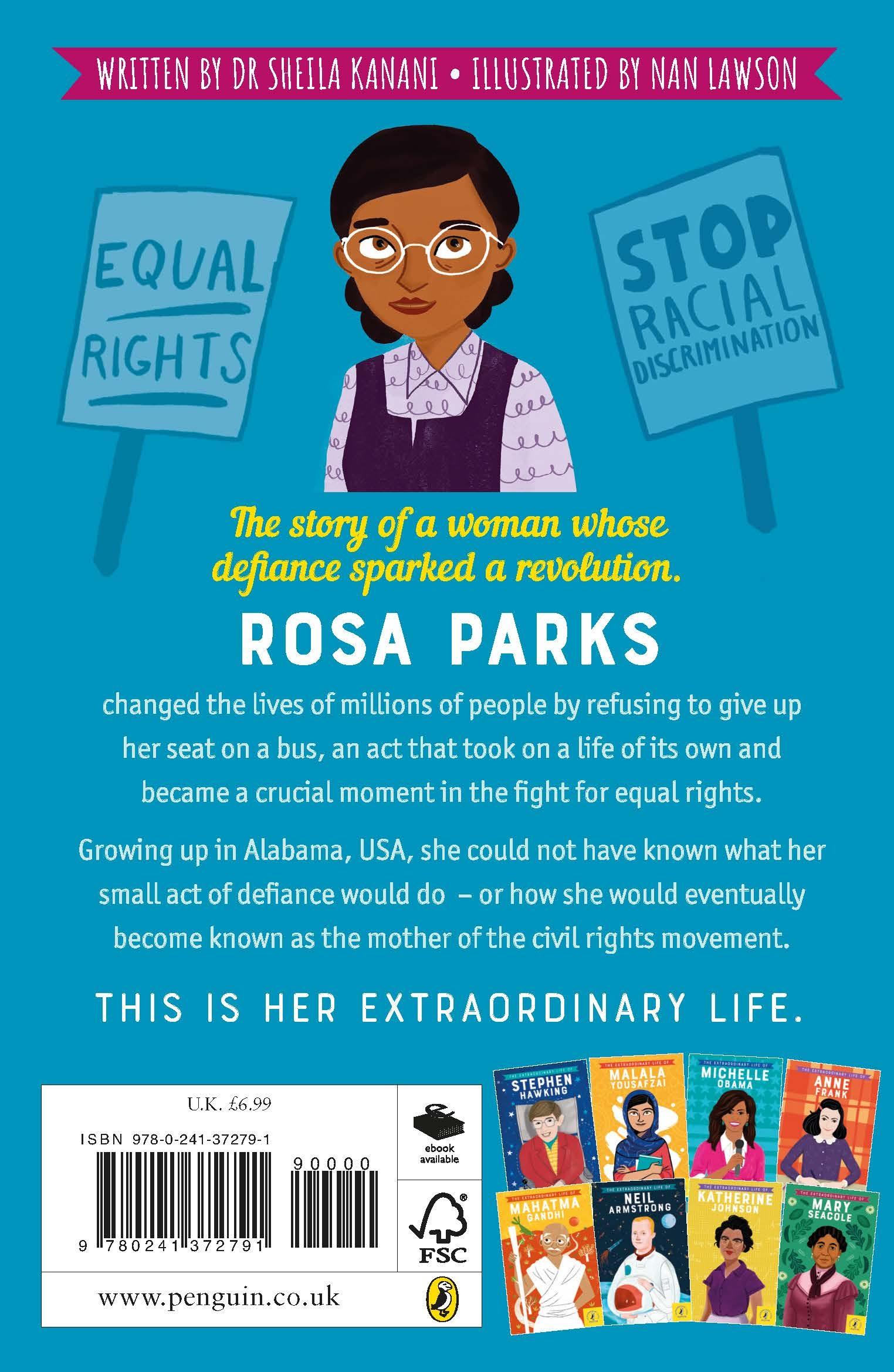 Rückseitencover The Extraordinary Life of Rosa Parks