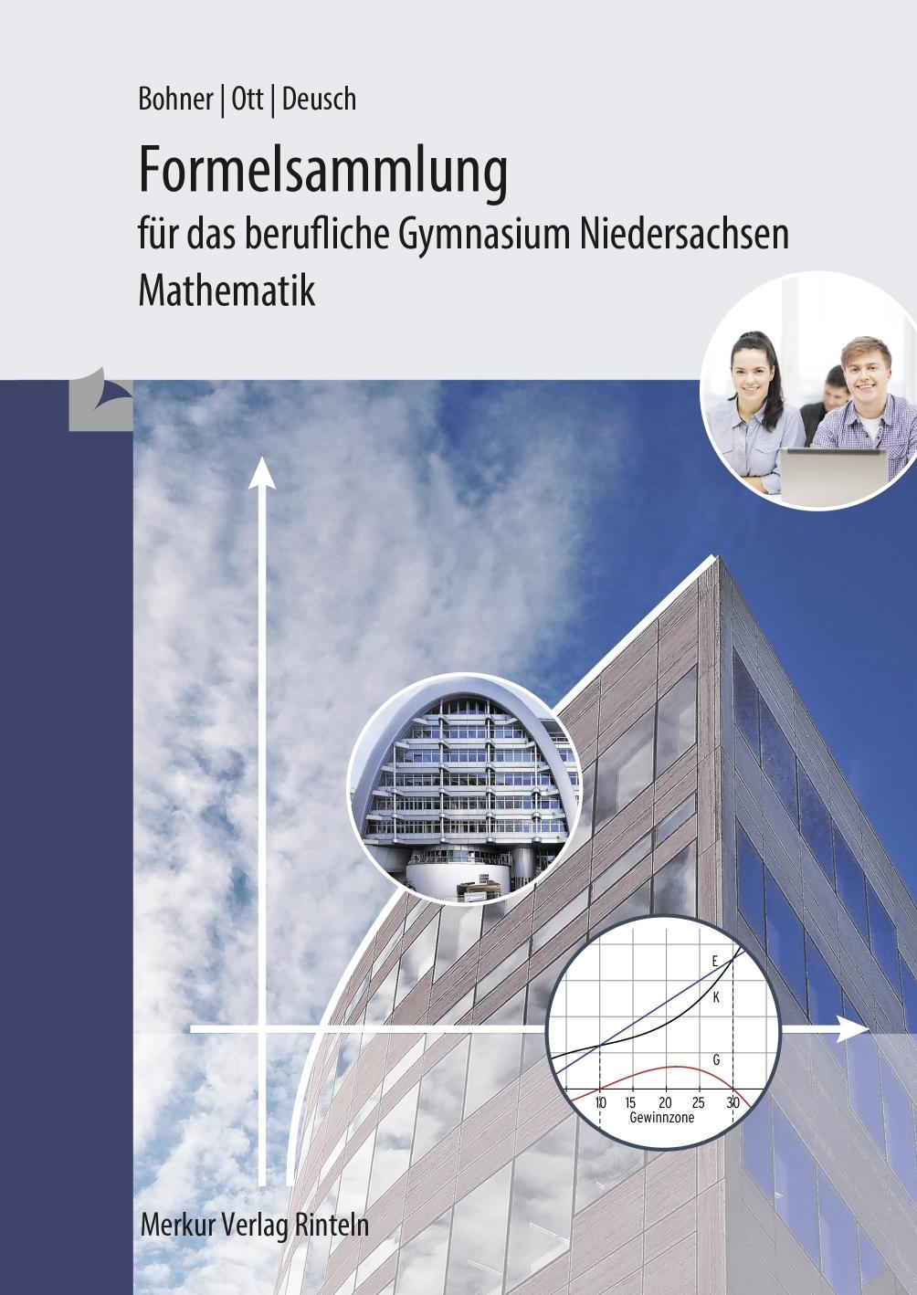 Vorderes Coverbild Formelsammlung - Mathematik für das berufliche Gymnasium. Niedersachsen