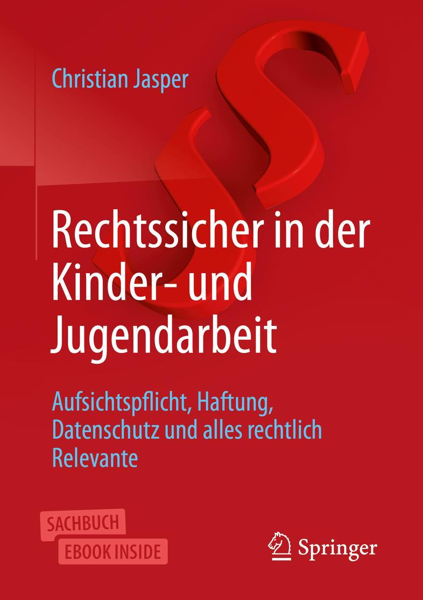 Vorderes Coverbild Rechtssicher in der Kinder- und Jugendarbeit