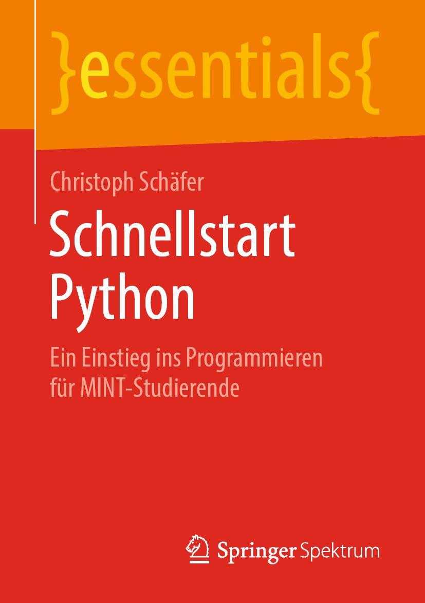 Vorderes Coverbild Schnellstart Python
