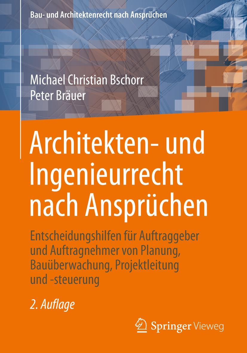 Vorderes Coverbild Architekten- und Ingenieurrecht nach Ansprüchen