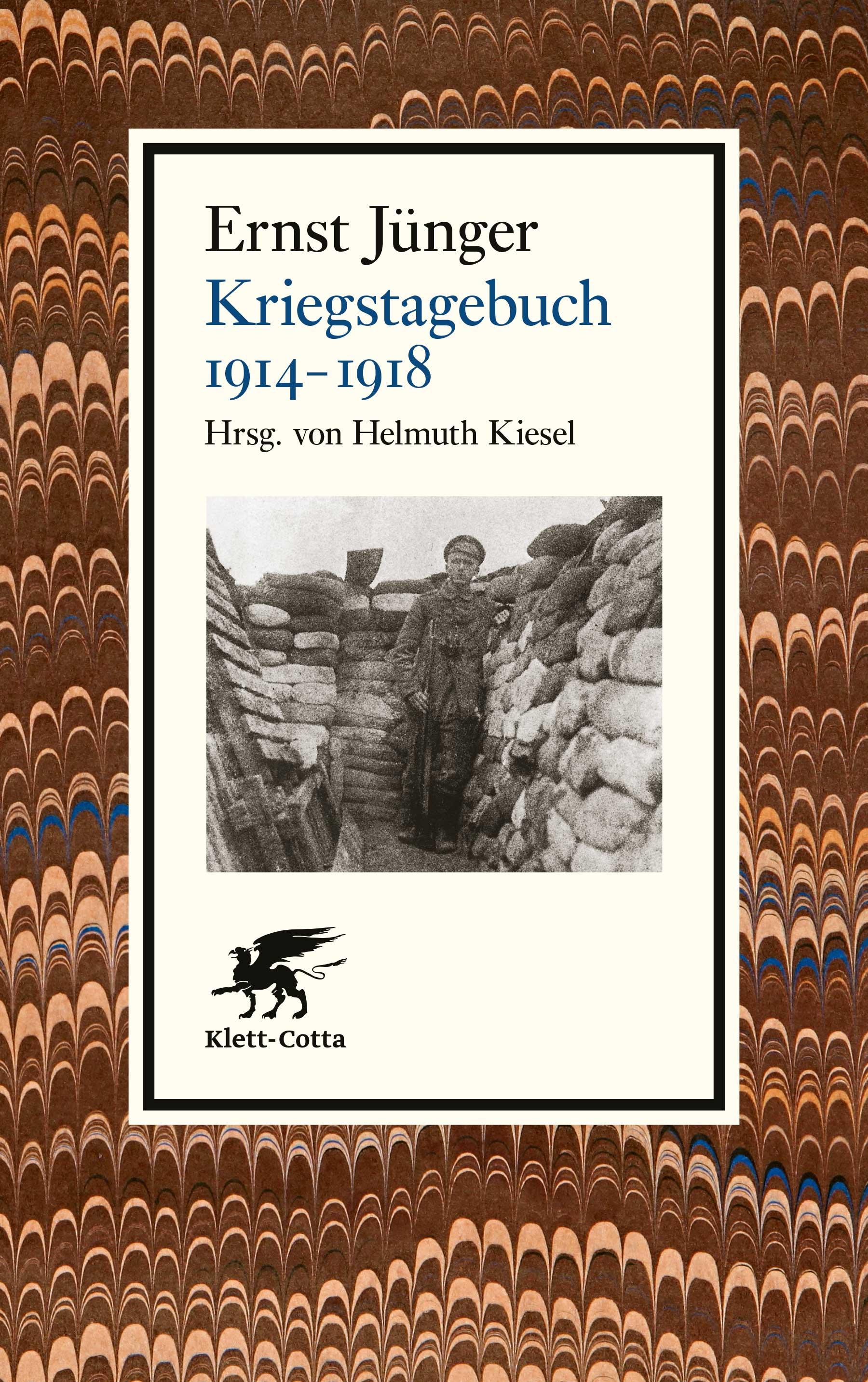 Vorderes Coverbild Kriegstagebuch. 1914-1918