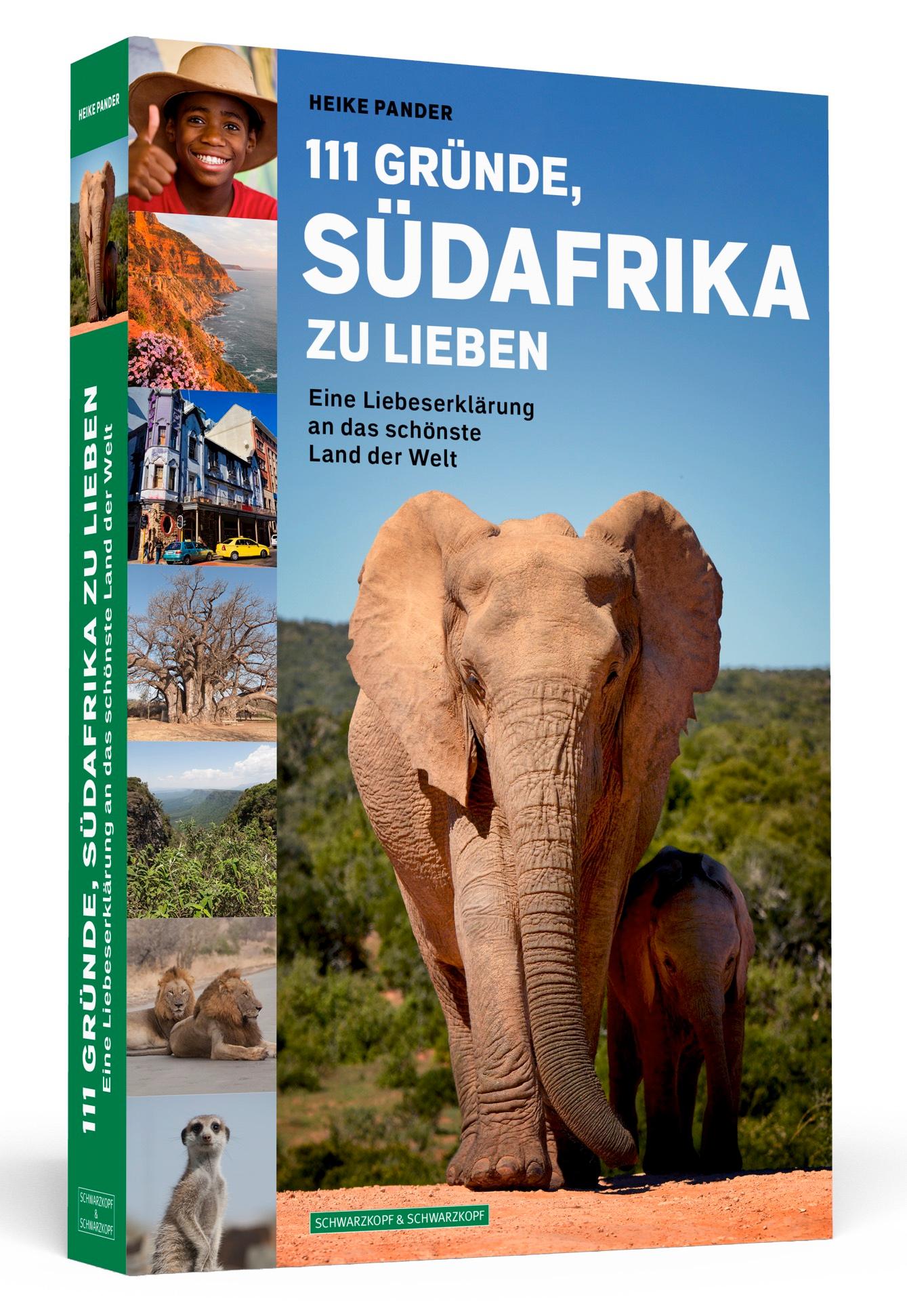 Vorderes Coverbild 111 Gründe, Südafrika zu lieben