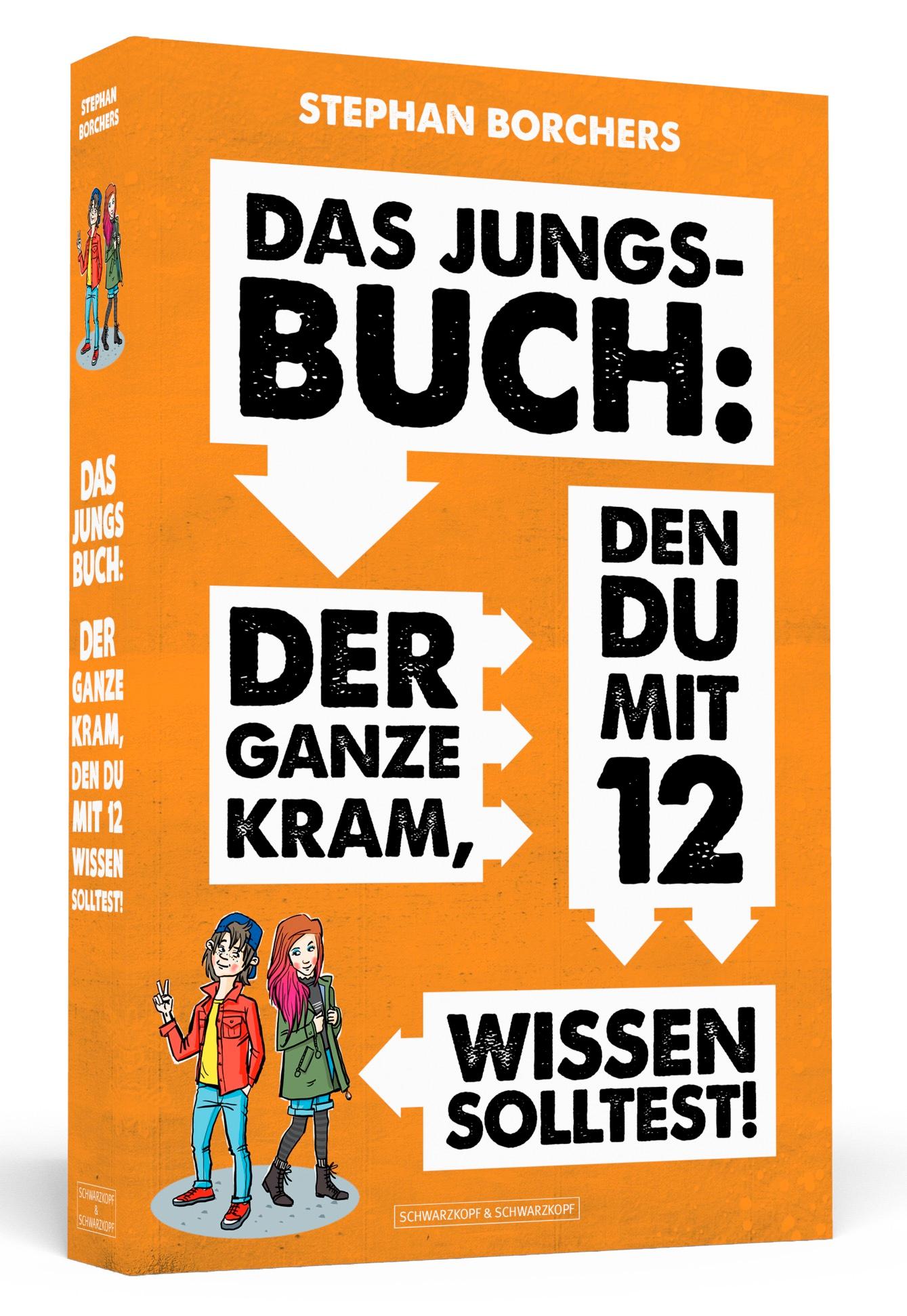 Vorderes Coverbild Das Jungs-Buch: Der ganze Kram, den du mit 12 wissen solltest