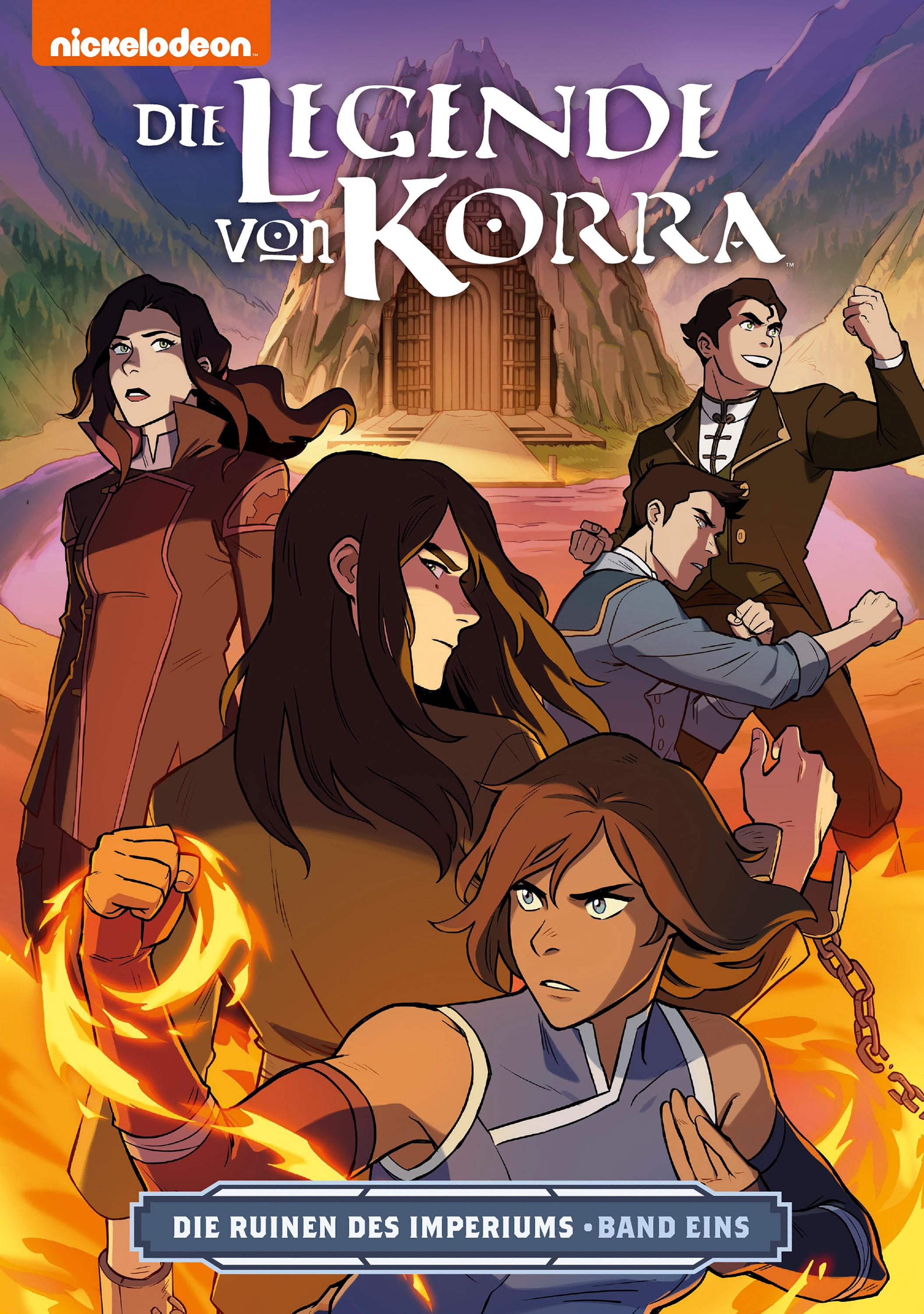 Vorderes Coverbild Die Legende von Korra 4