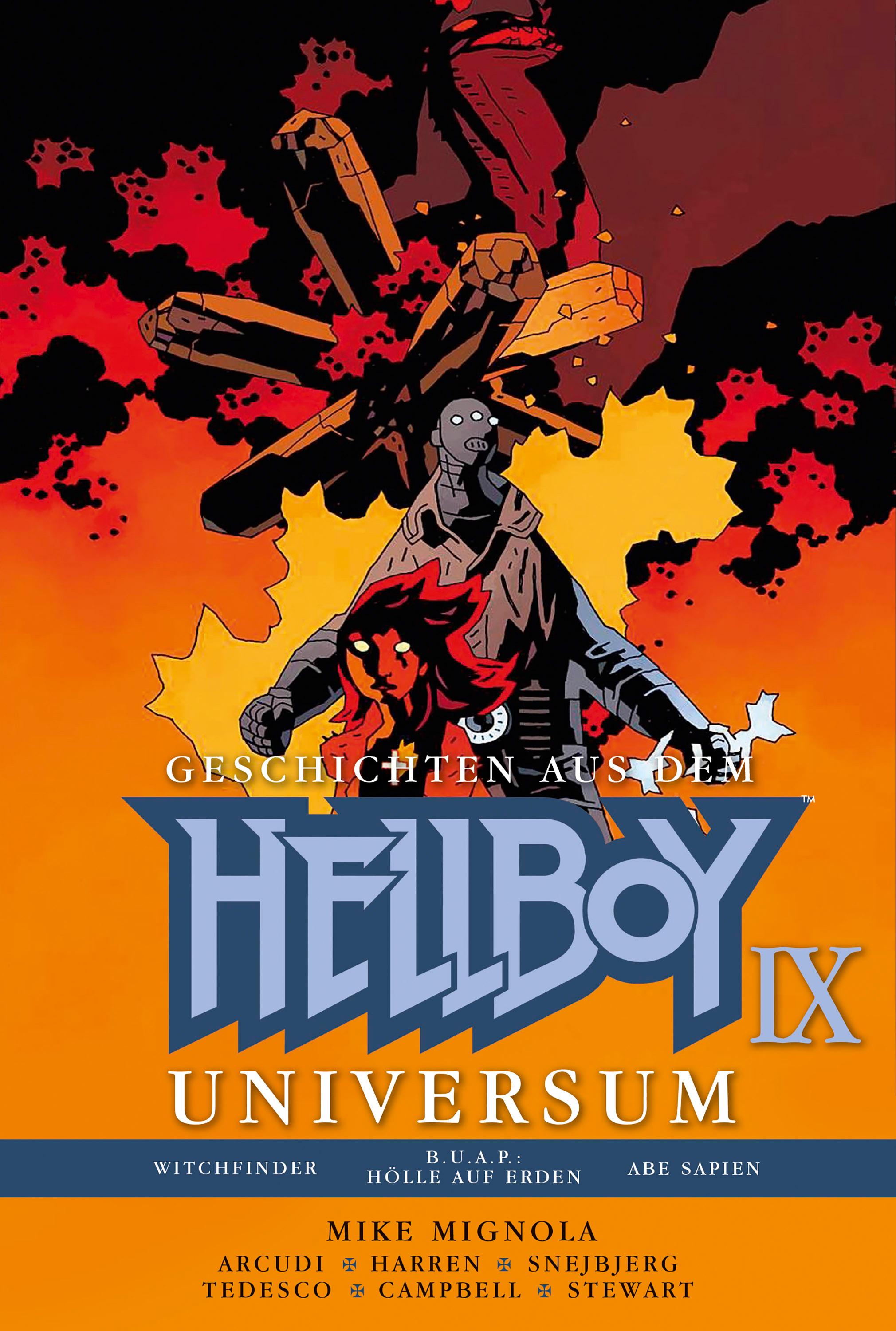 Vorderes Coverbild Geschichten aus dem Hellboy Universum 9