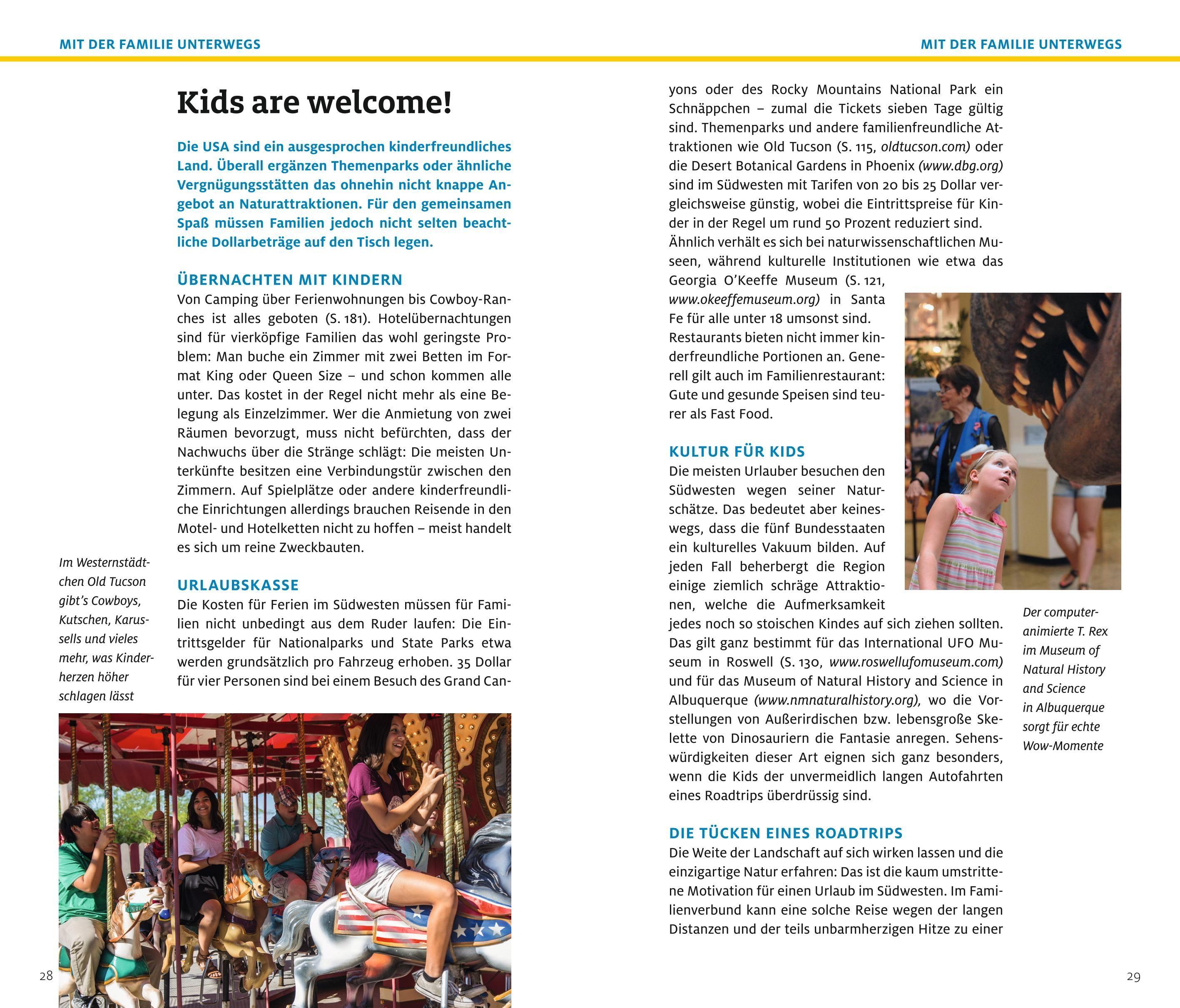 Beispielinhalt (Bild) ADAC Reiseführer plus USA Südwest