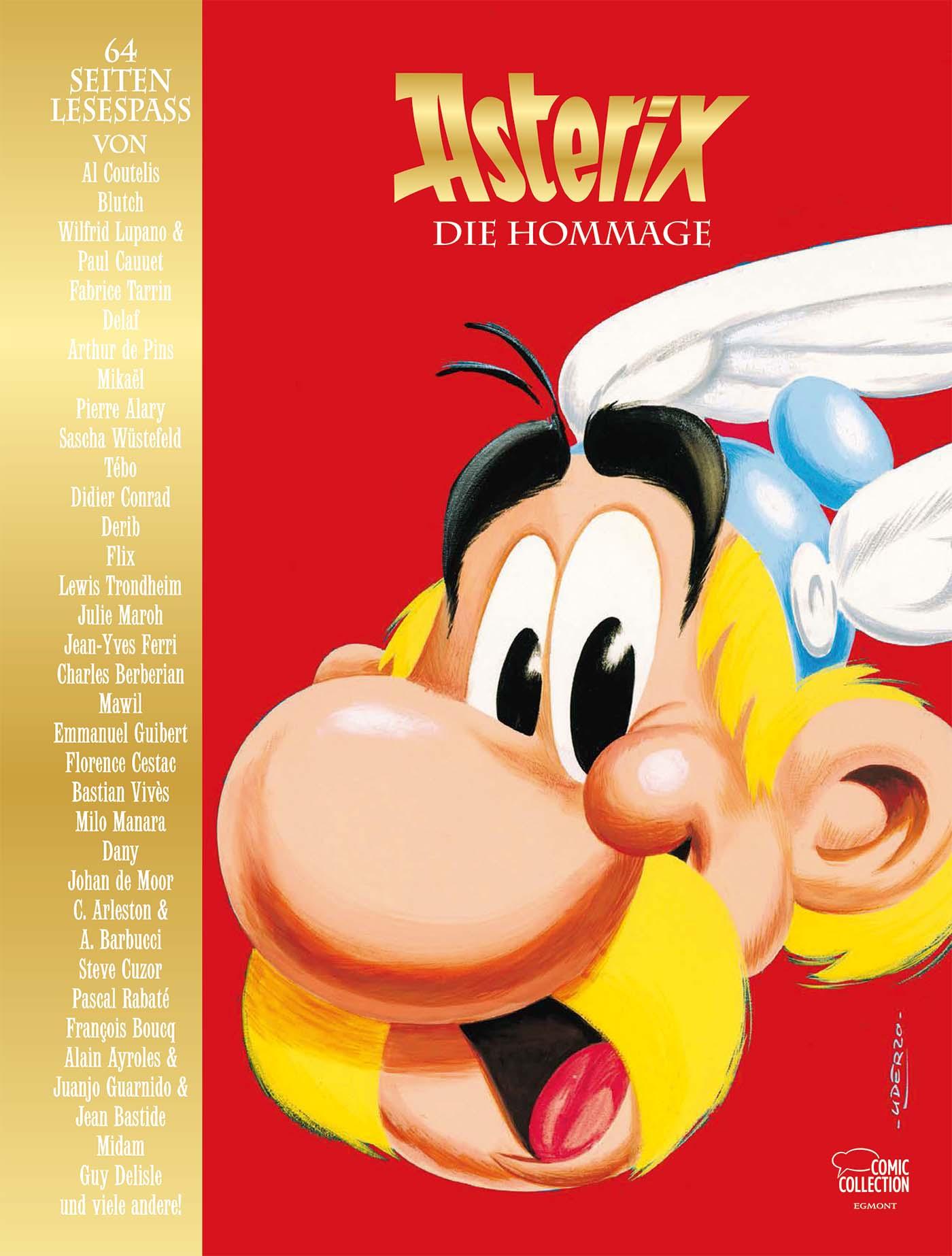 Vorderes Coverbild Asterix - Die Hommage