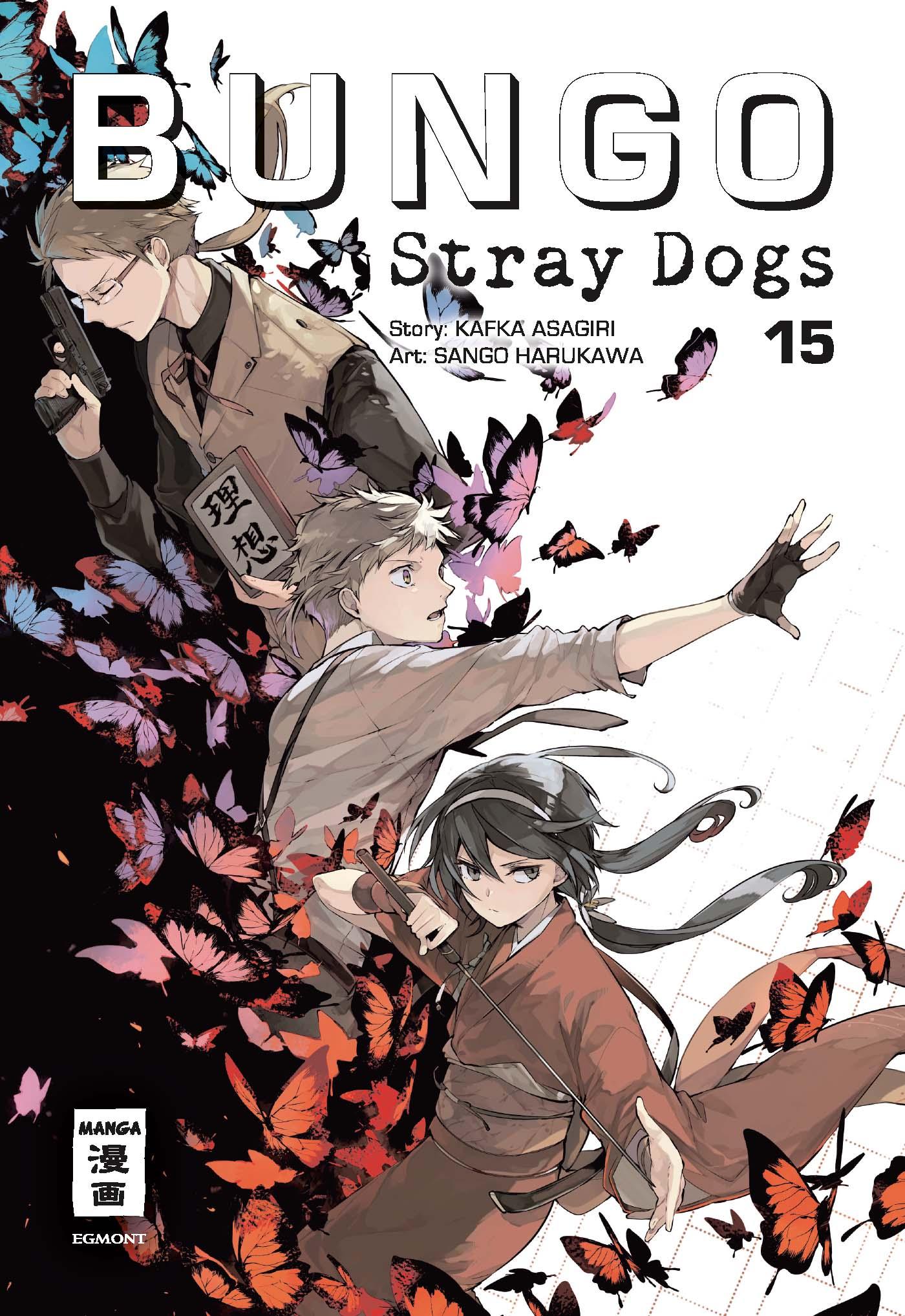 Vorderes Coverbild Bungo Stray Dogs 15