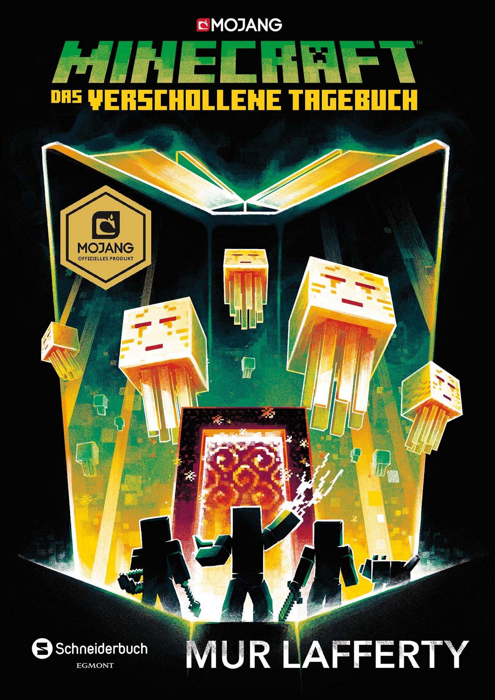 Vorderes Coverbild Minecraft - Das verschollene Tagebuch