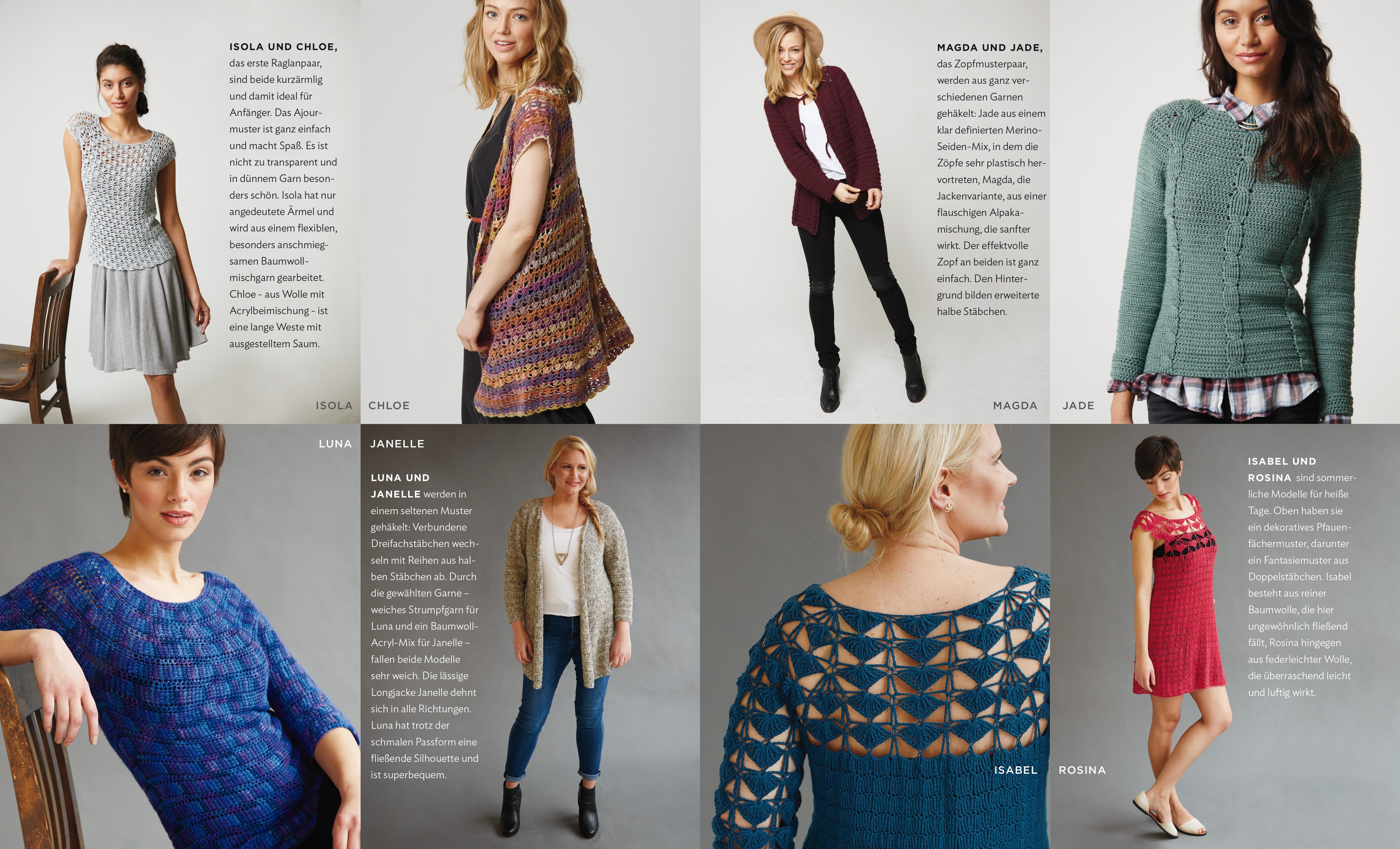 Beispielinhalt (Bild) Top-Down: Häkeln