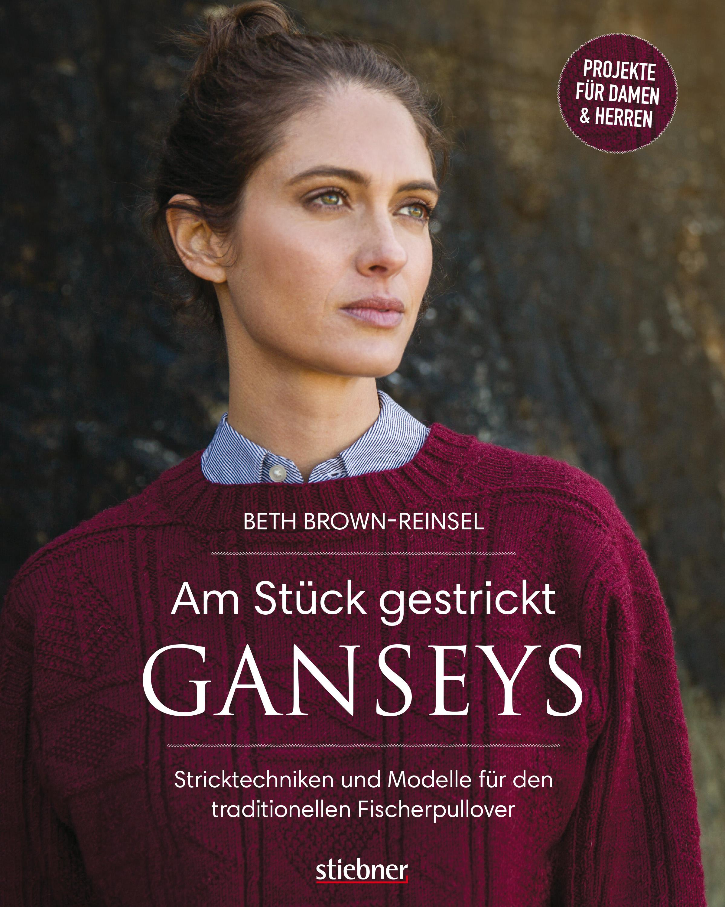 Vorderes Coverbild Am Stück gestrickt: Ganseys