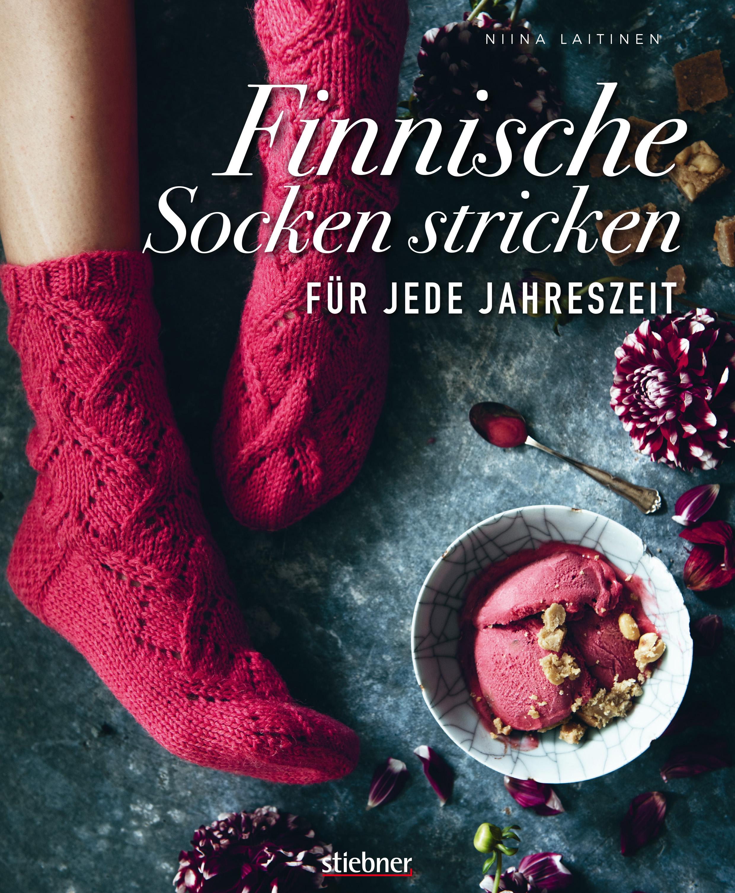 Vorderes Coverbild Finnische Socken stricken