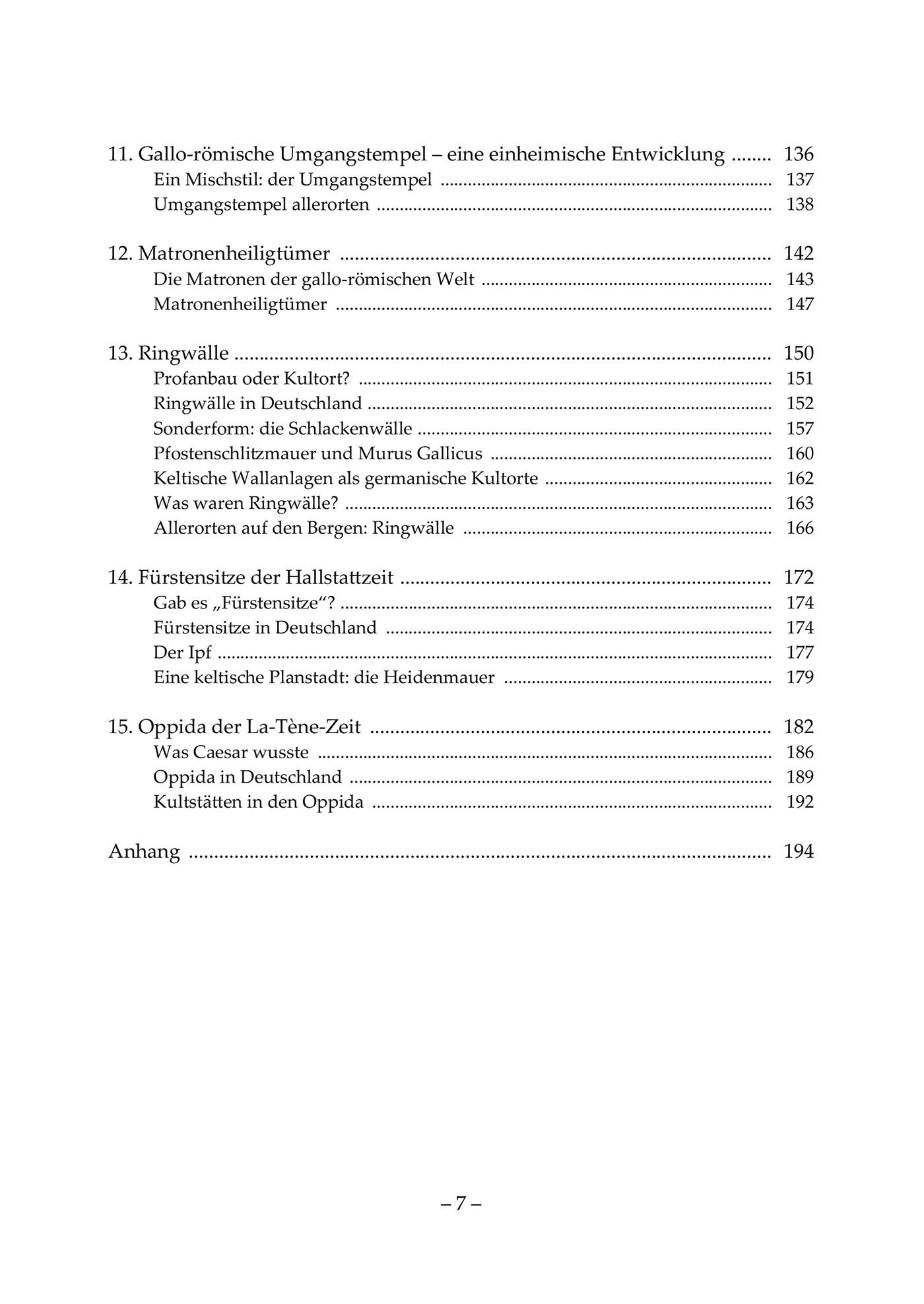Beispielinhalt (Bild) Keltische Kultplätze in Deutschland