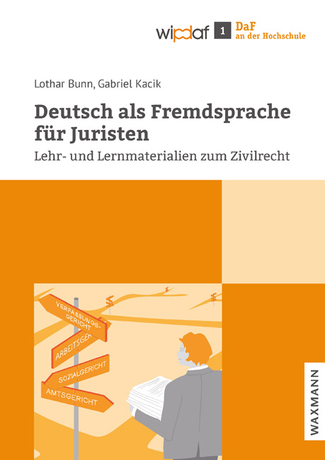 Vorderes Coverbild Deutsch als Fremdsprache für Juristen