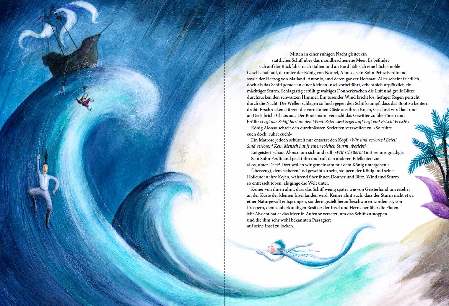 Beispielinhalt (Bild) Der Sturm