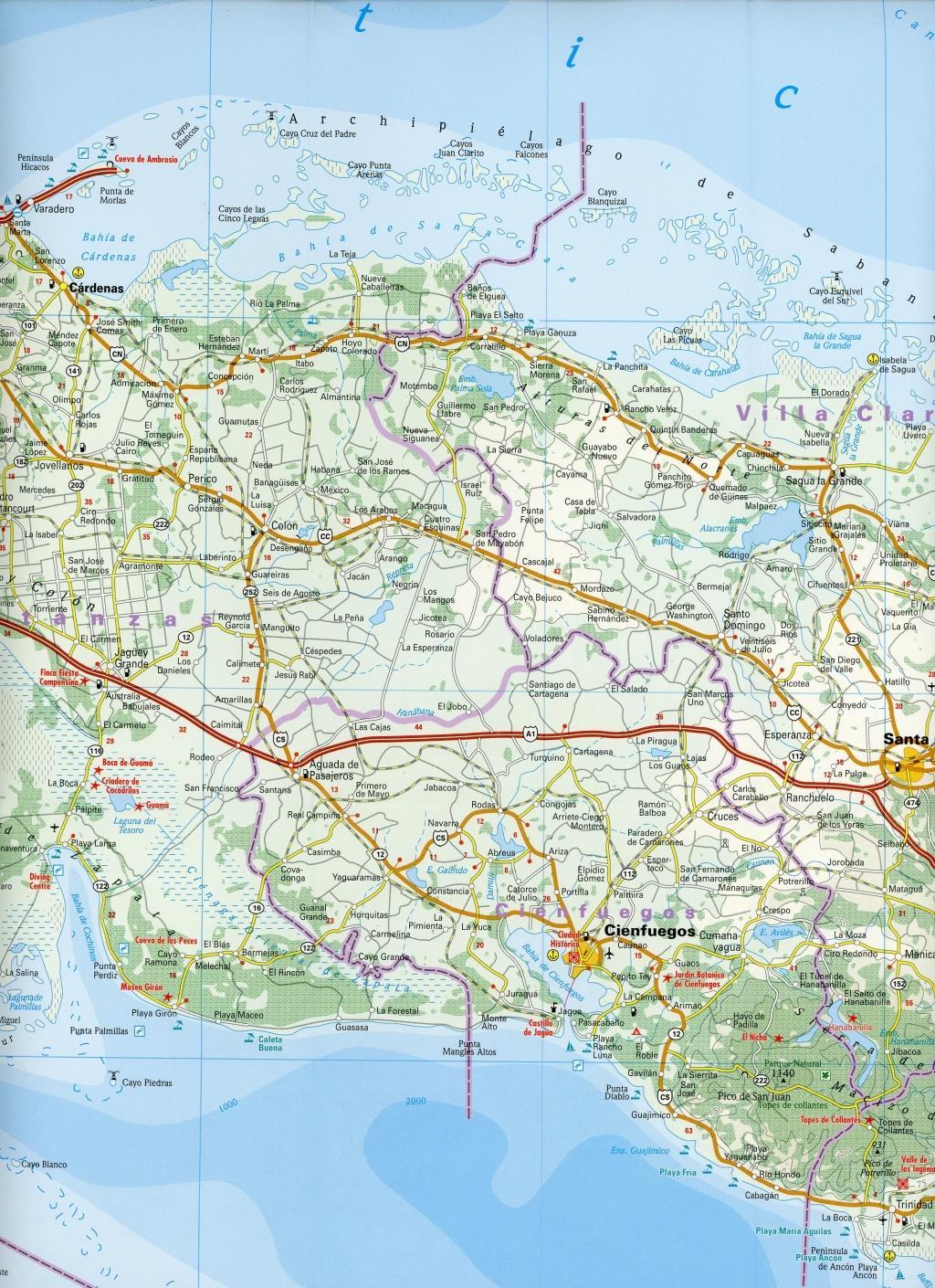 Beispielinhalt (Bild) Reise Know-How Landkarte Kuba / Cuba (1:650.000) mit Havanna (1:50.000)
