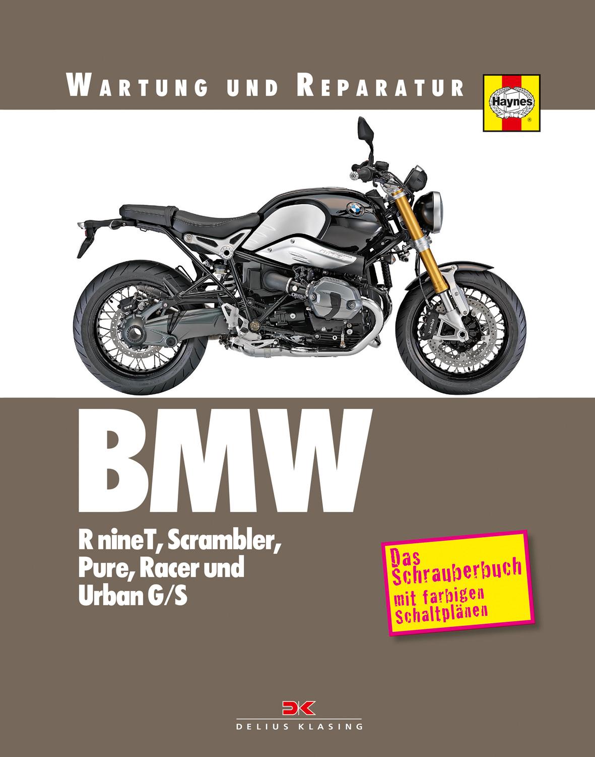 Vorderes Coverbild BMW R nineT, Scrambler, Pure, Racer & Urban G/S