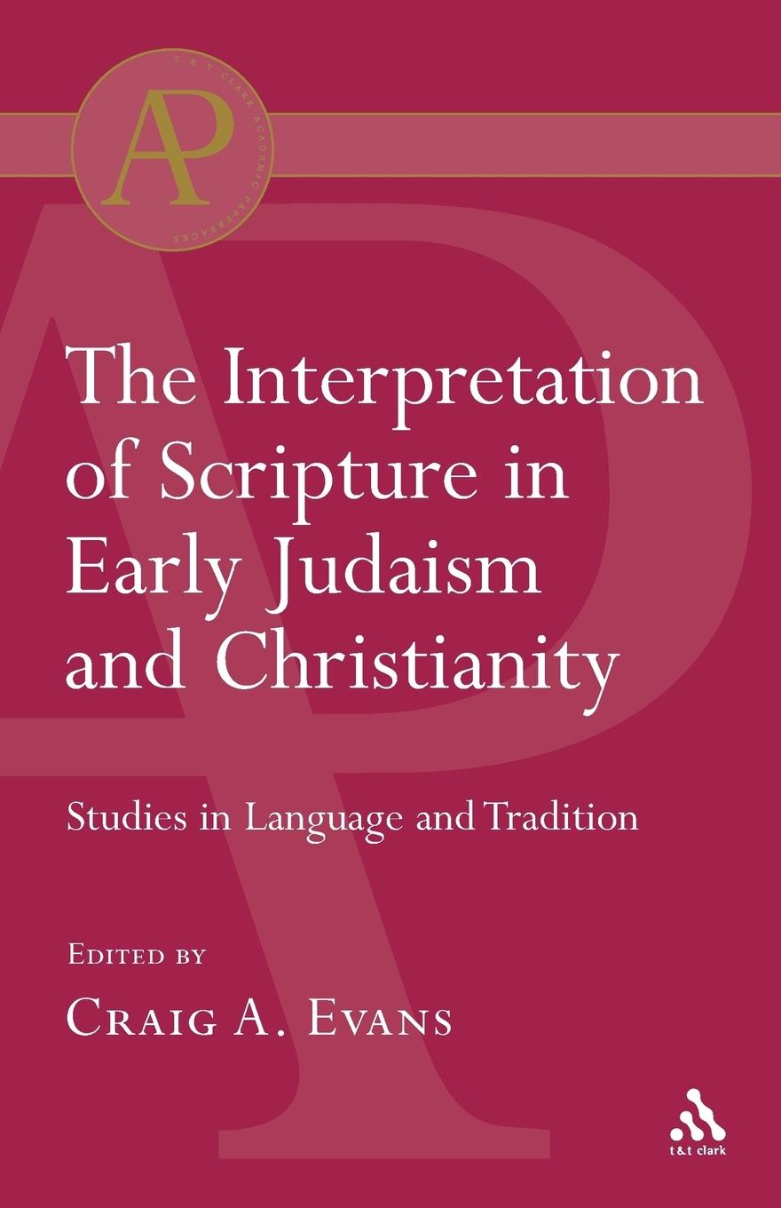 Vorderes Coverbild Interpretation of Scripture in Early Judaism and Christianity