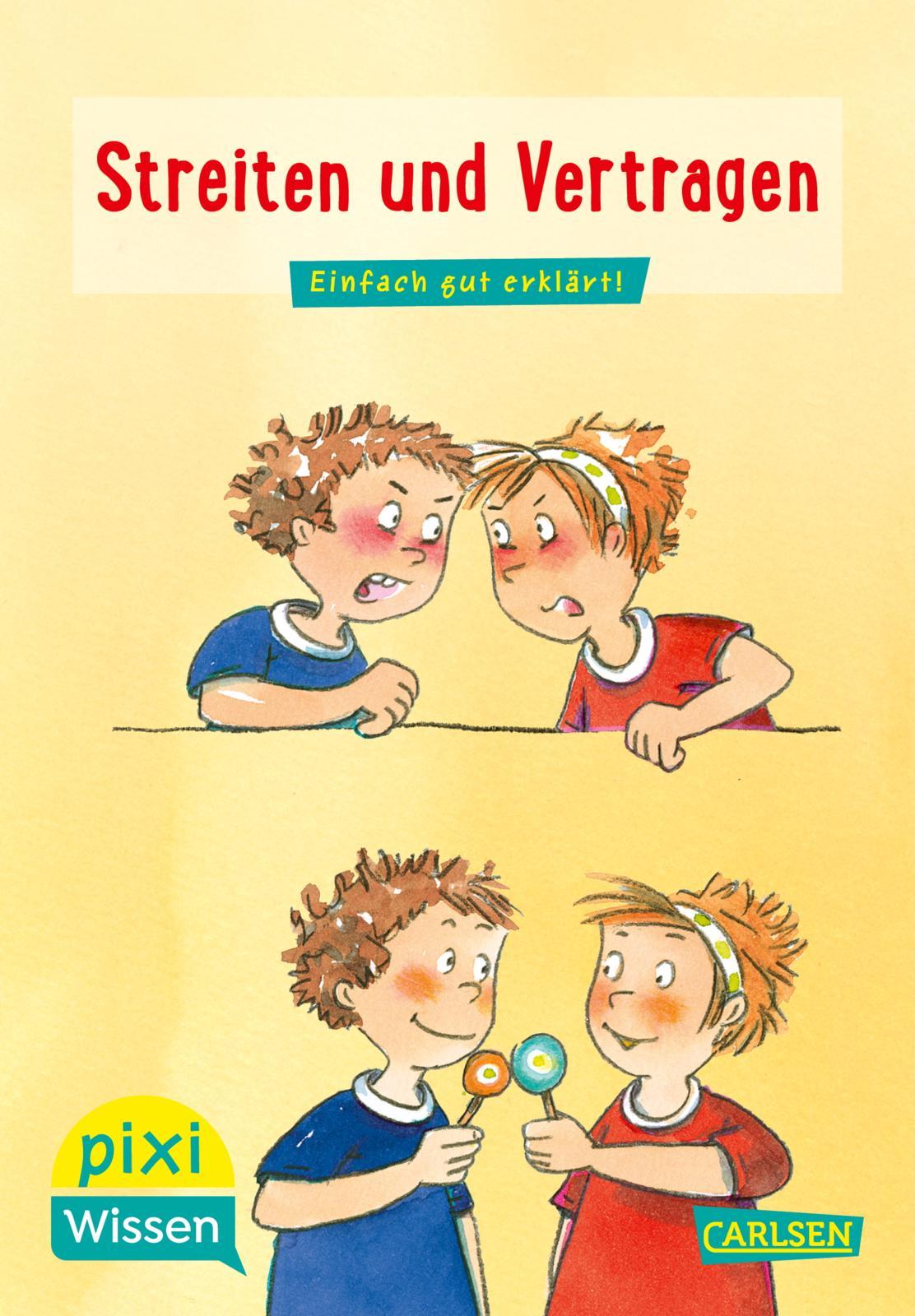Vorderes Coverbild Pixi Wissen 24: VE 5: Streiten und Vertragen
