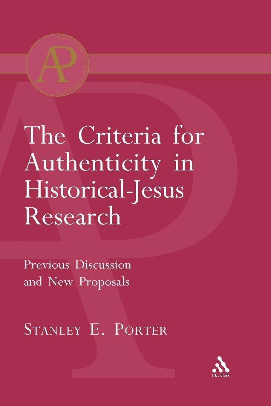 Vorderes Coverbild Criteria for Authenticity in Historical-Jesus Research