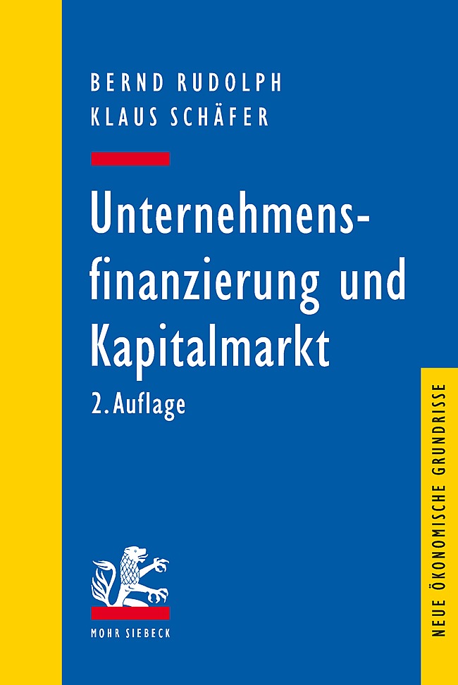 Vorderes Coverbild Unternehmensfinanzierung und Kapitalmarkt