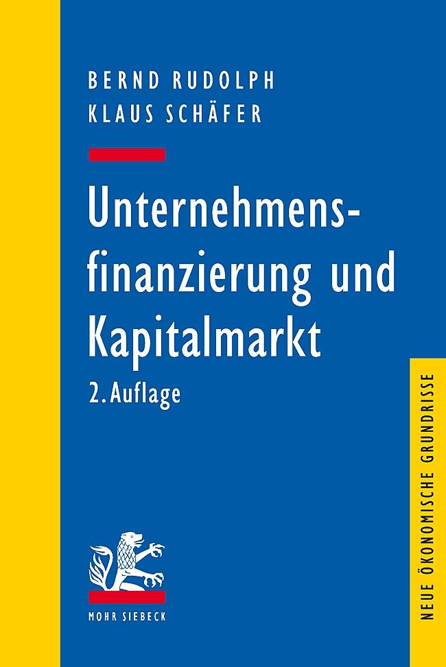 Vorderes Coverbild Unternehmensfinanzierung und Kapitalmarkt