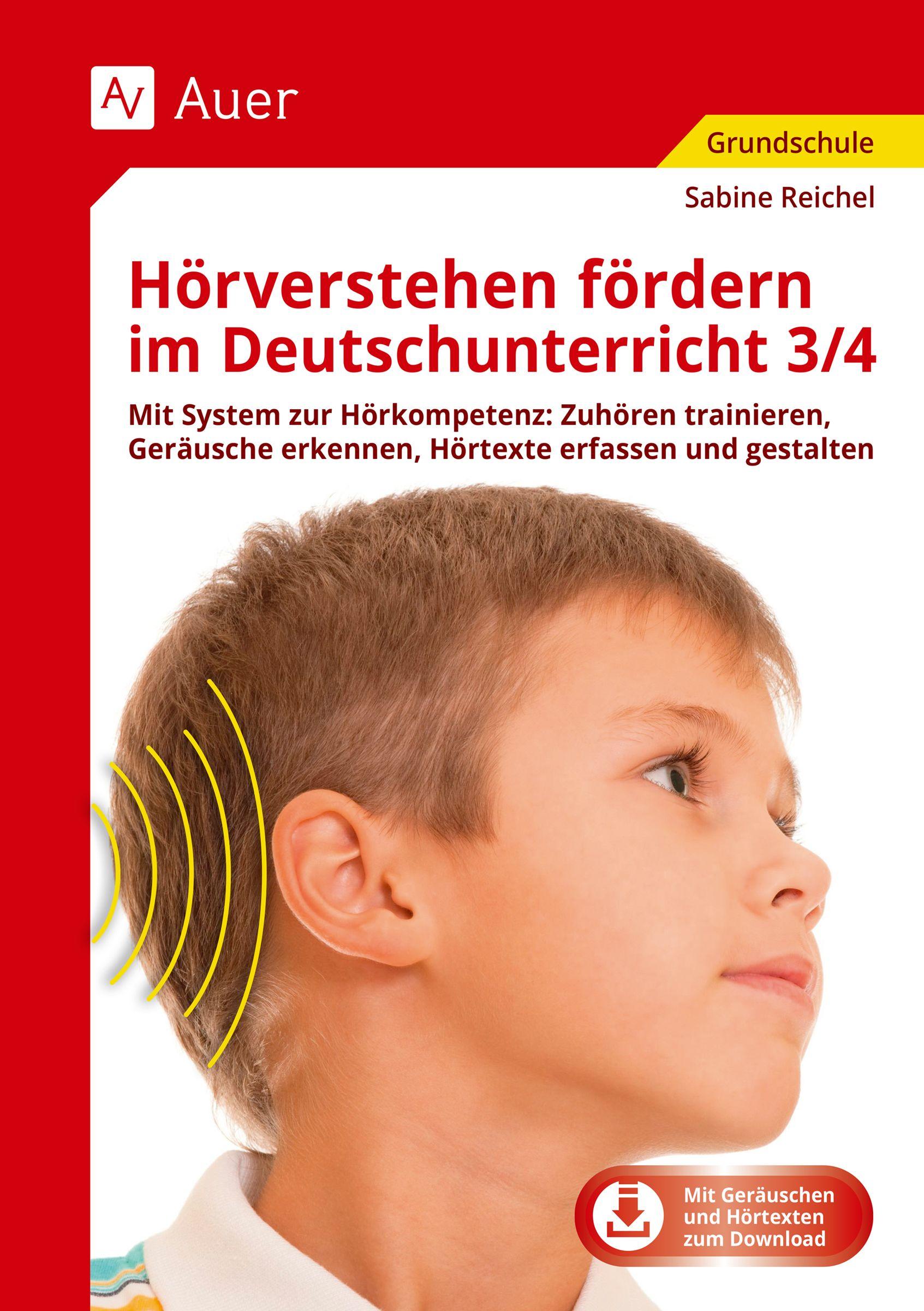 Vorderes Coverbild Hörverstehen fördern im Deutschunterricht 3-4