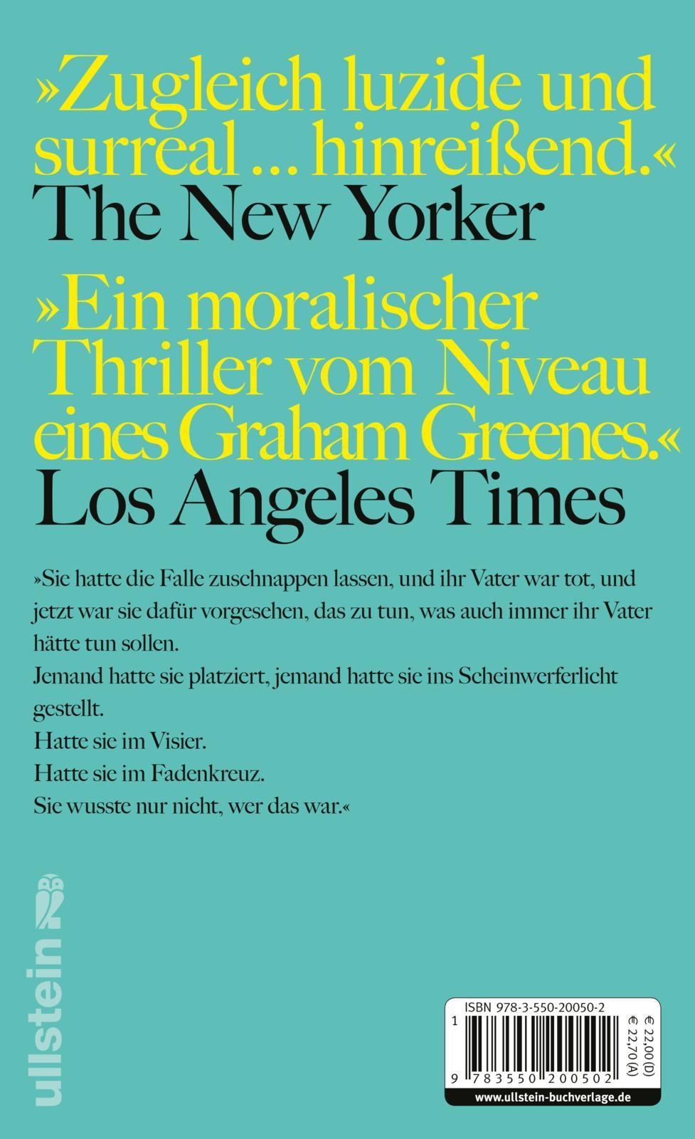 Rückseitencover Das Letzte, was er wollte