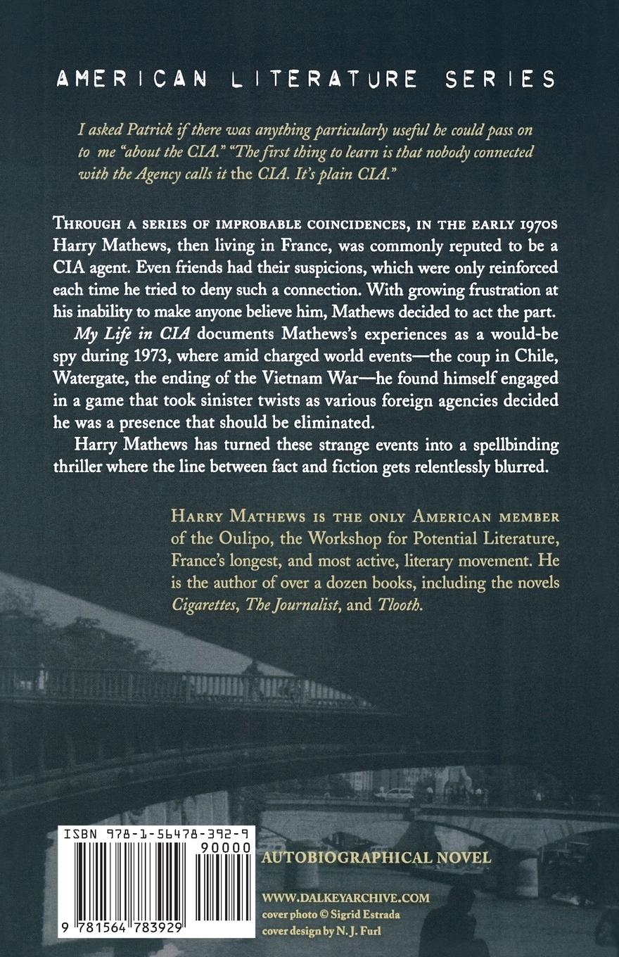 Rückseitencover My Life in CIA