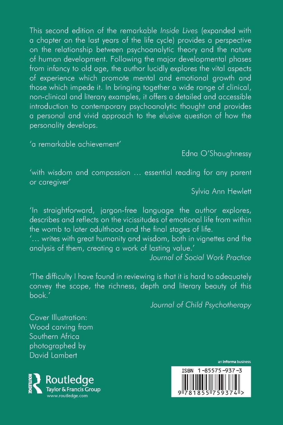 Rückseitencover Inside Lives