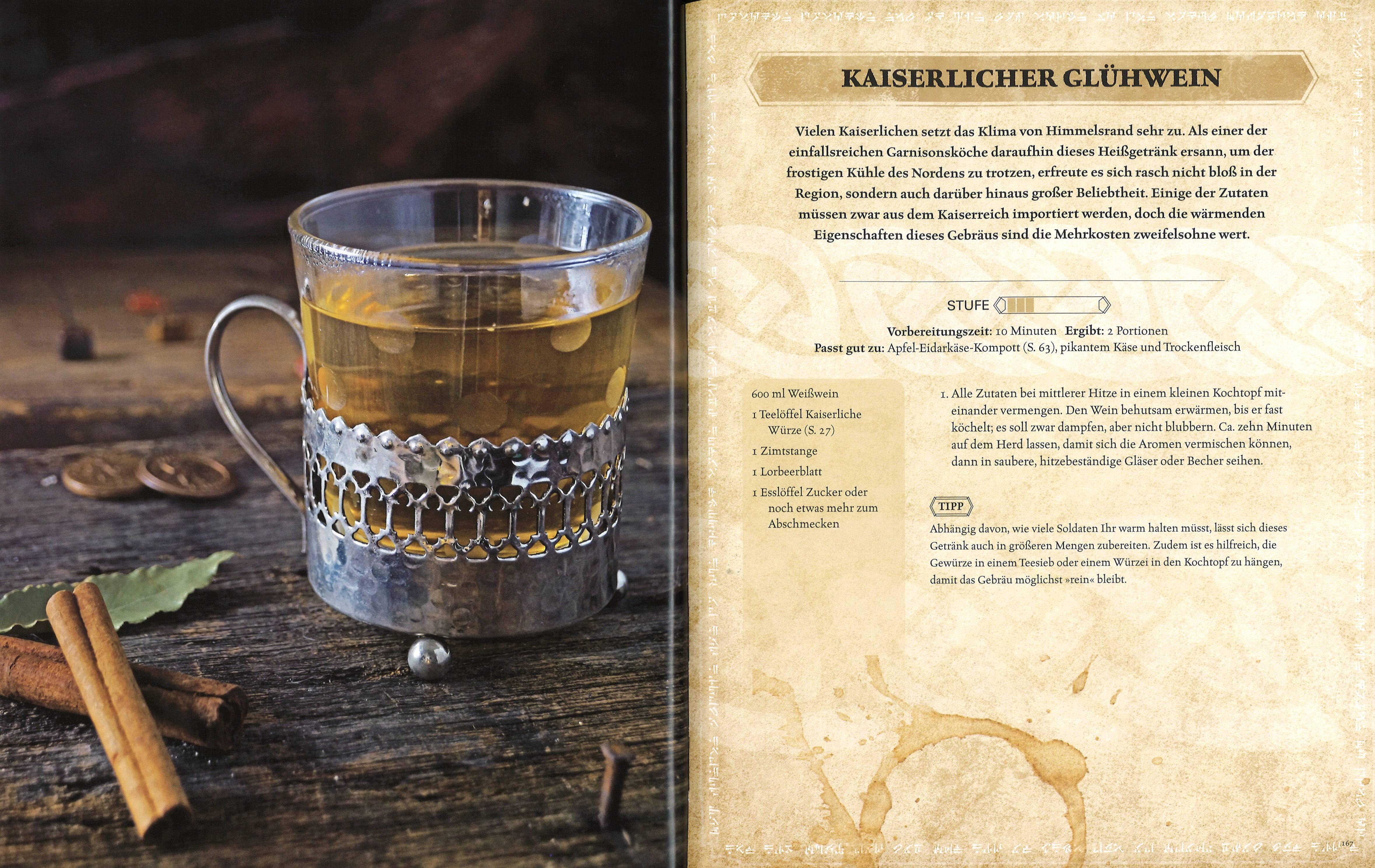 Beispielinhalt (Bild) The Elder Scrolls: Das offizielle Kochbuch: Rezepte aus Himmelsrand, Morrowind und ganz Tamriel