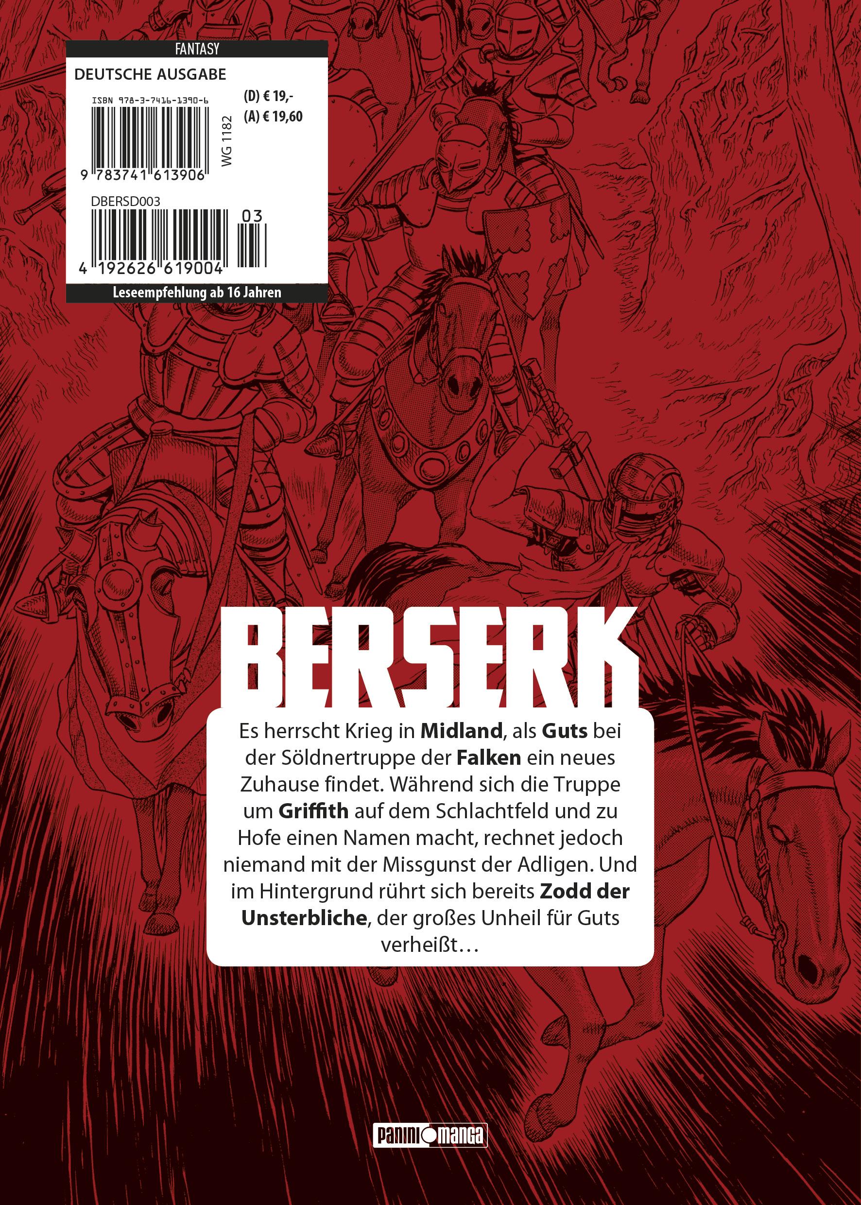 Rückseitencover Berserk: Ultimative Edition
