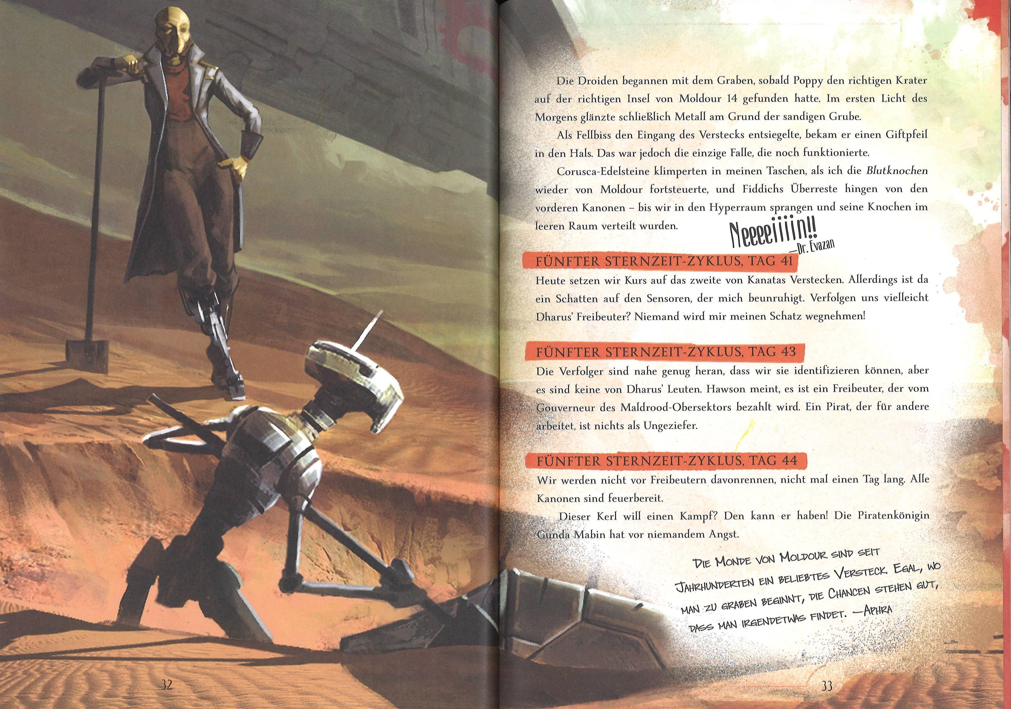 Beispielinhalt (Bild) Star Wars: Das Buch der Schmuggler