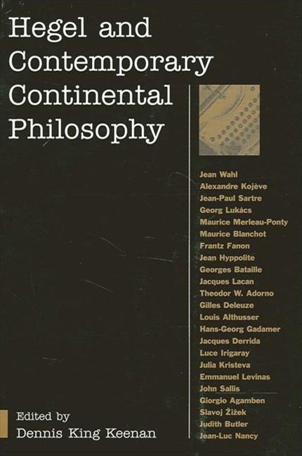 Vorderes Coverbild Hegel and Contemporary Continental Philopophy