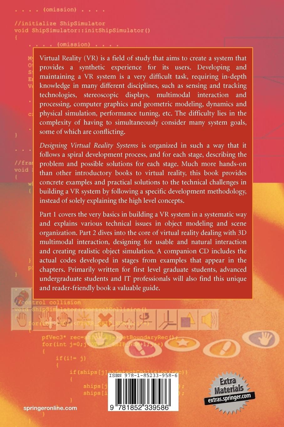 Rückseitencover Designing Virtual Reality Systems