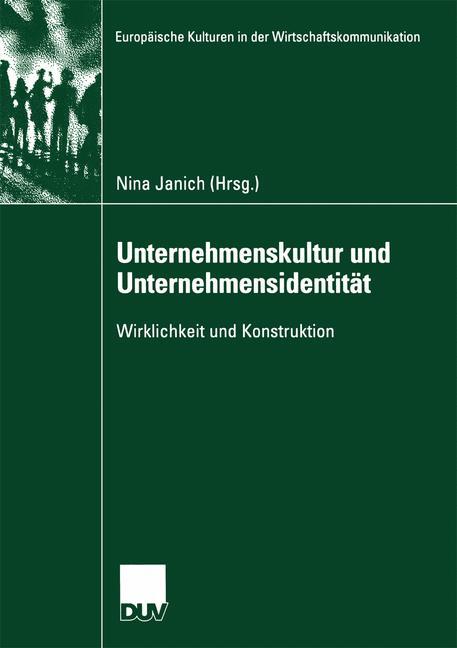 Vorderes Coverbild Unternehmenskultur und Unternehmensidentität